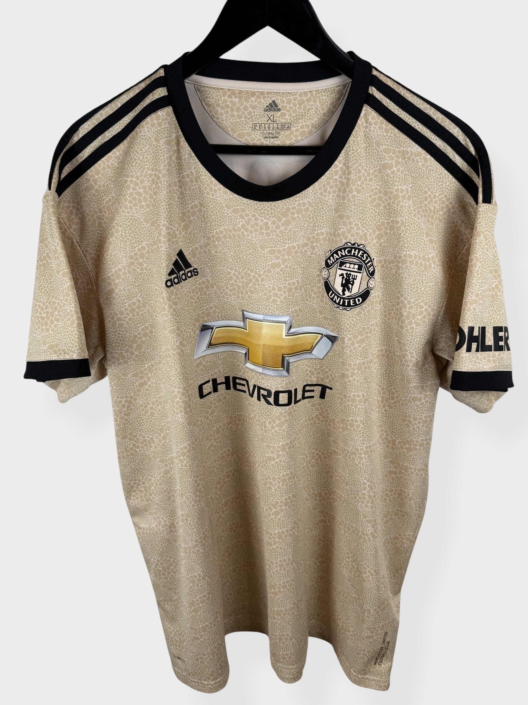 2019-20 MANCHESTER UNITED AWAY SHIRT POGBA #6 XL