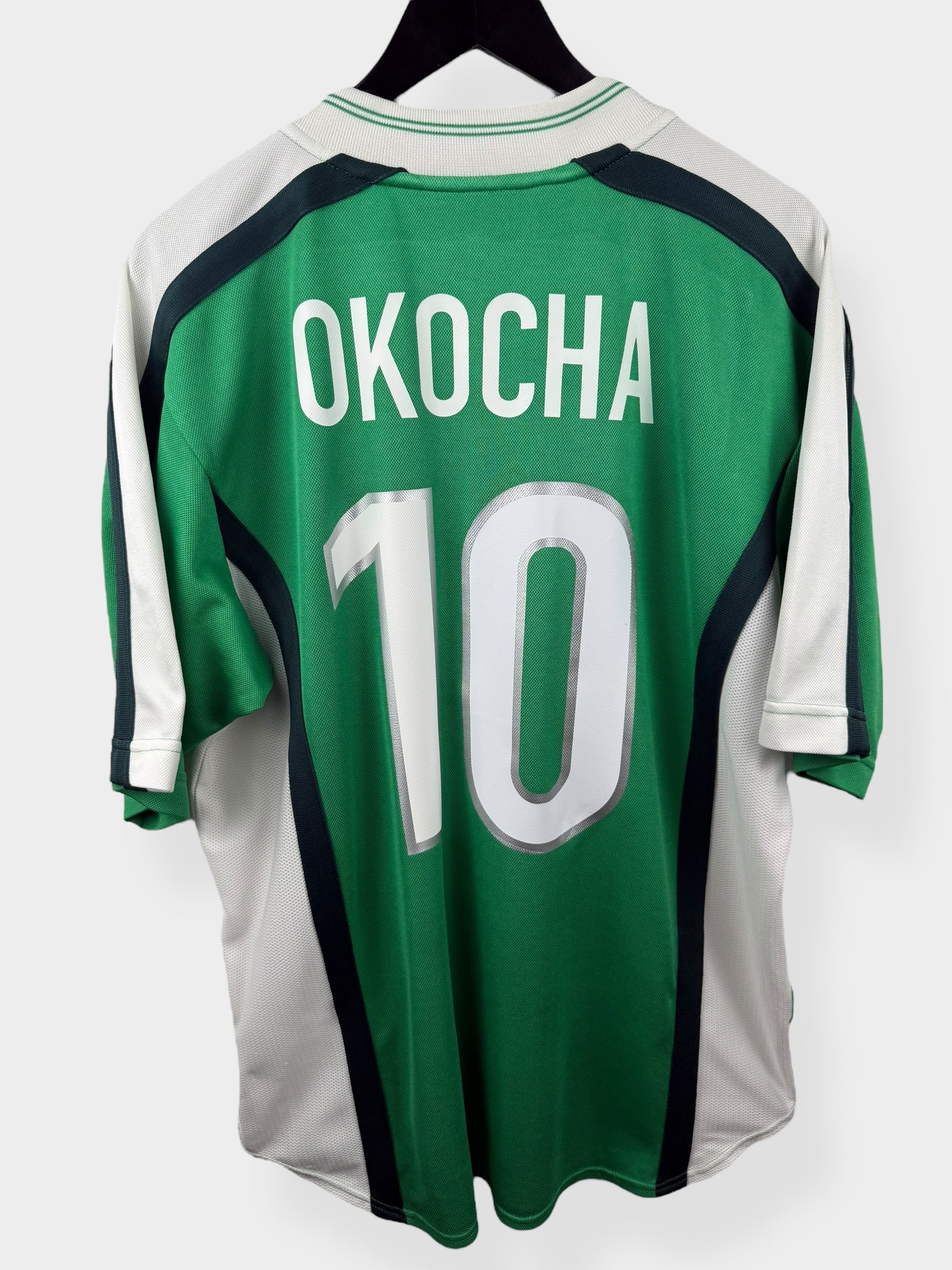 1998-00 NIGERIA HOME SHIRT OKOCHA #10 L