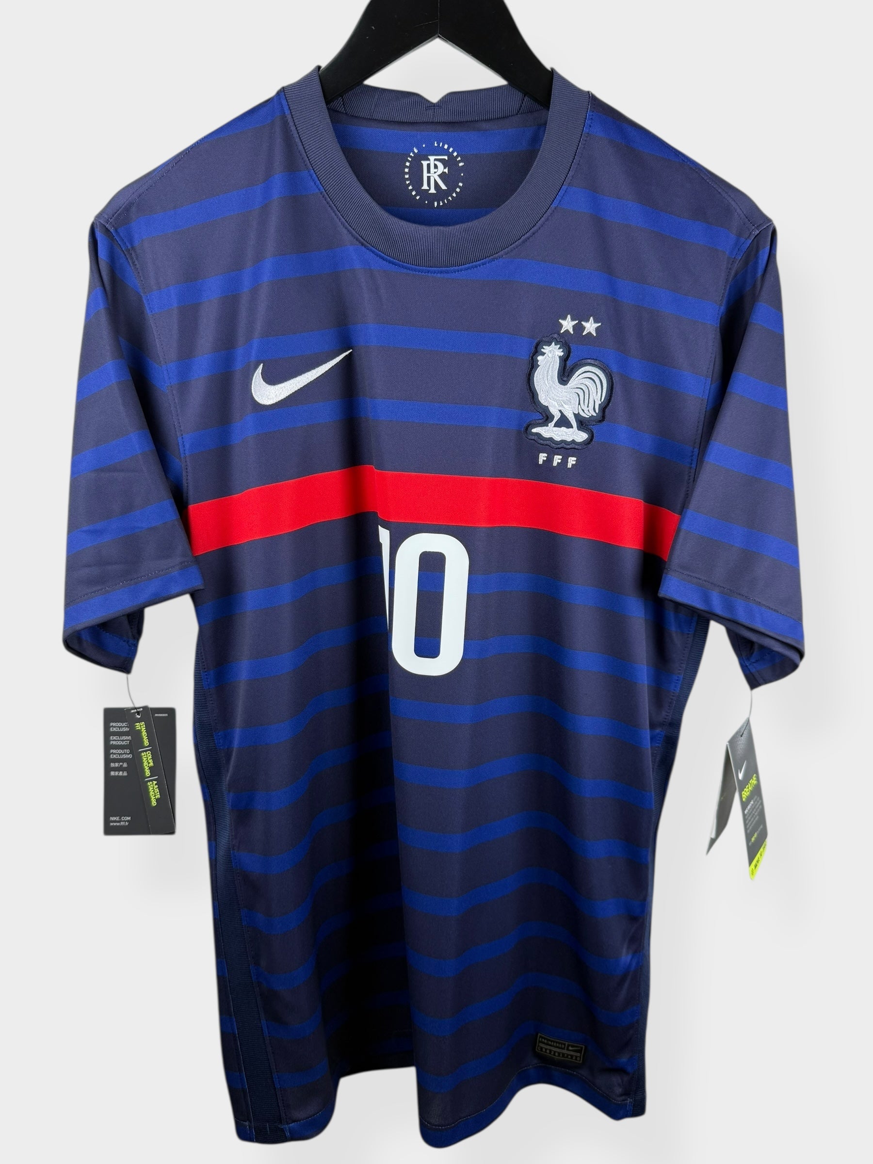 2020-21 FRANCE HOME SHIRT MBAPPE #10 M