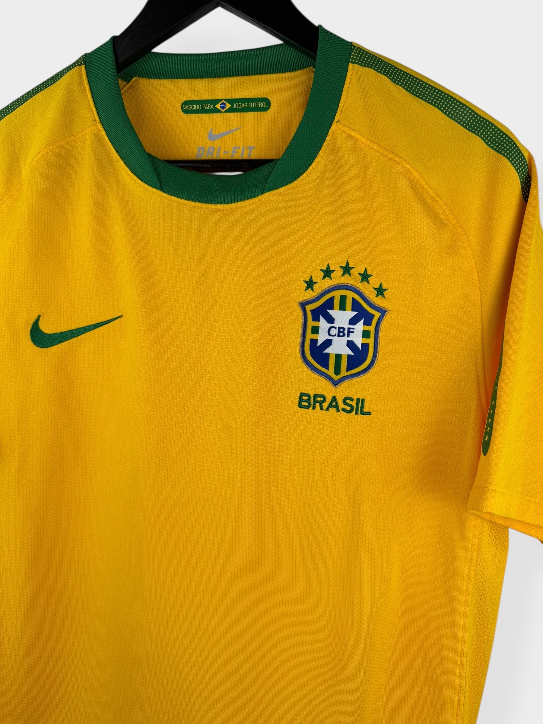 2010-11 BRAZIL HOME SHIRT M