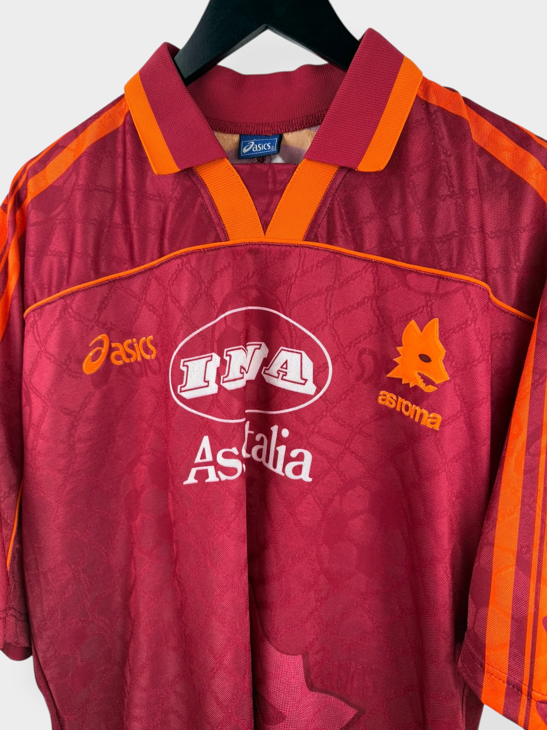 1995-96 AS ROMA HOME SHIRT L