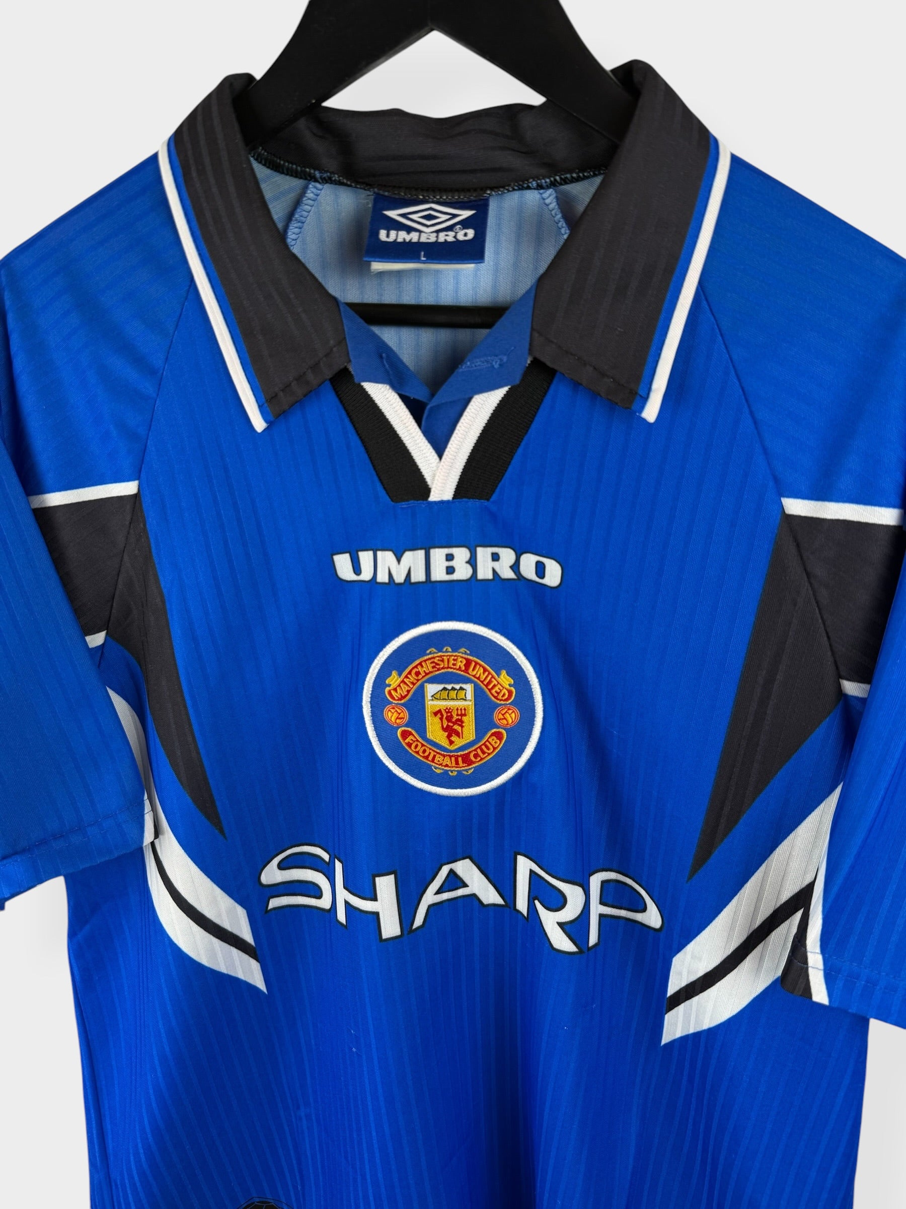 1996-98 MANCHESTER UNITED DERDE SHIRT L