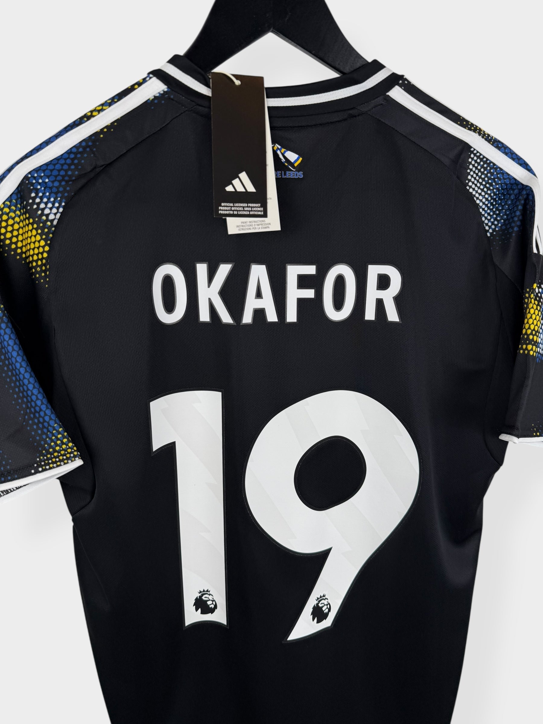 MAILLOT THIRD LEEDS UNITED 2025-26 OKAFOR #19 M