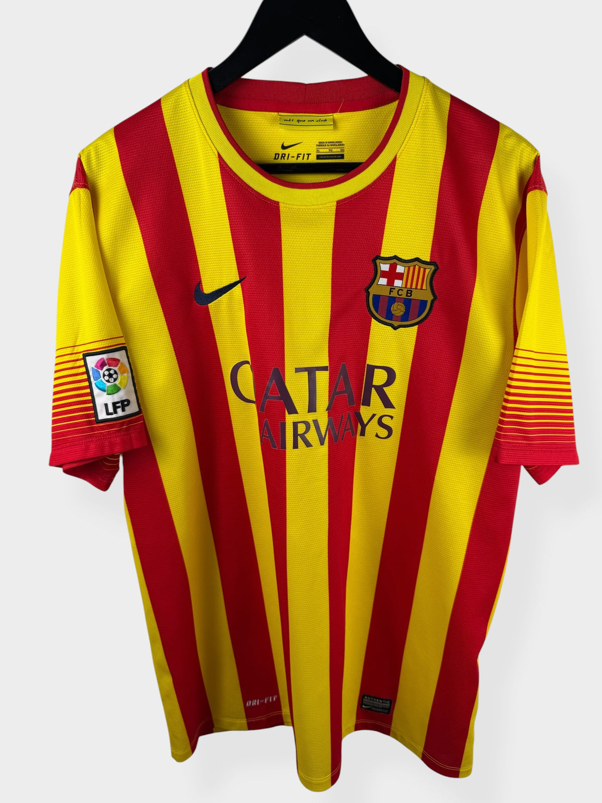 2013-14 BARCELONA AUSWÄRTSTRIKOT XAVI #6 XL