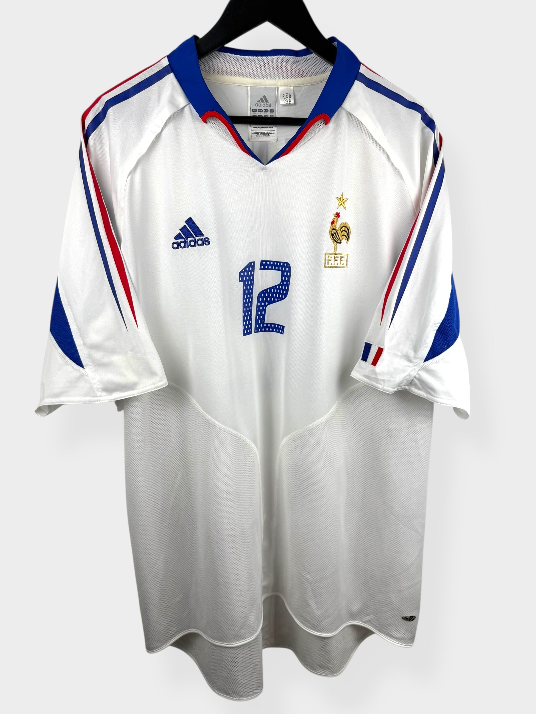 2004-06 FRANKREICH AUSWÄRTSTRIKOT HENRY #12 XXL