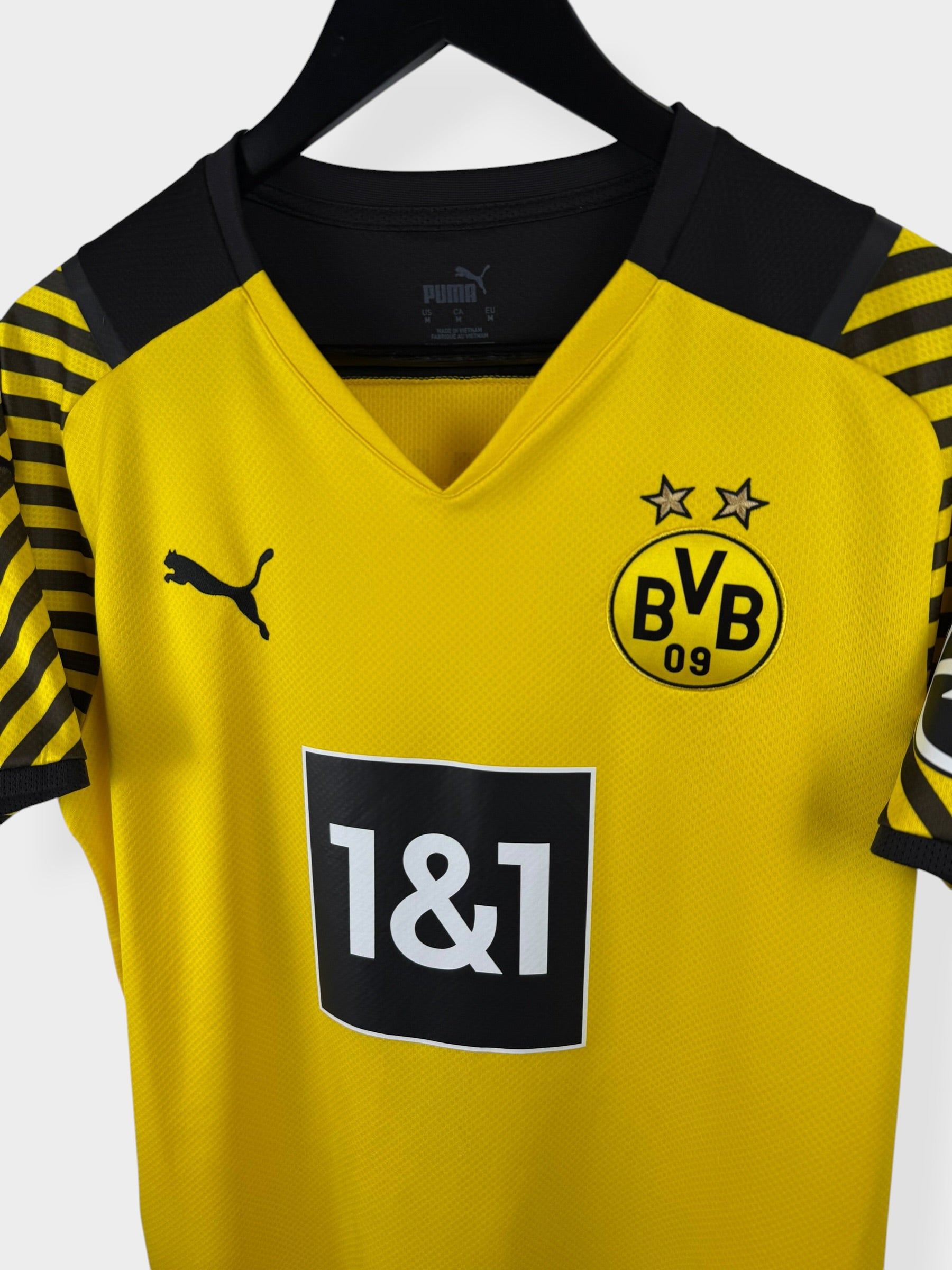 2021-22 BORUSSIA DORTMUND HOME SHIRT HAALAND #9 M