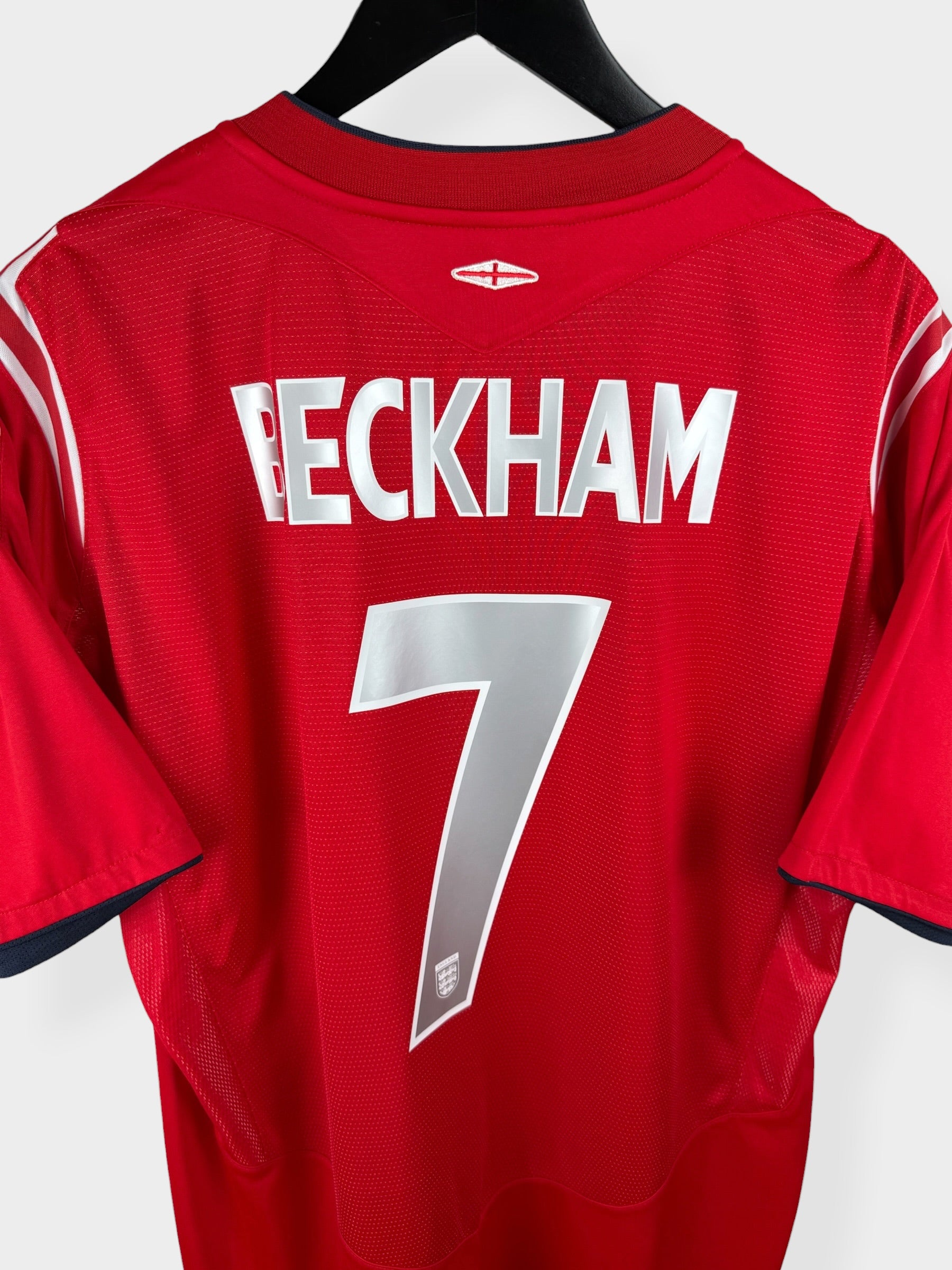 2004-06 ENGLAND AWAY SHIRT BECKHAM #7 XL