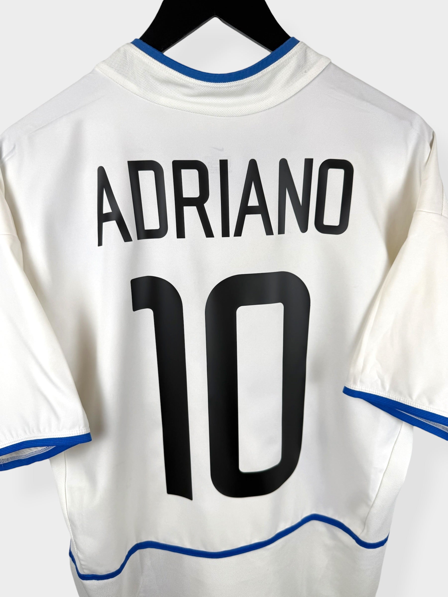 2002-03 INTER MILAN AWAY SHIRT ADRIANO #10 M