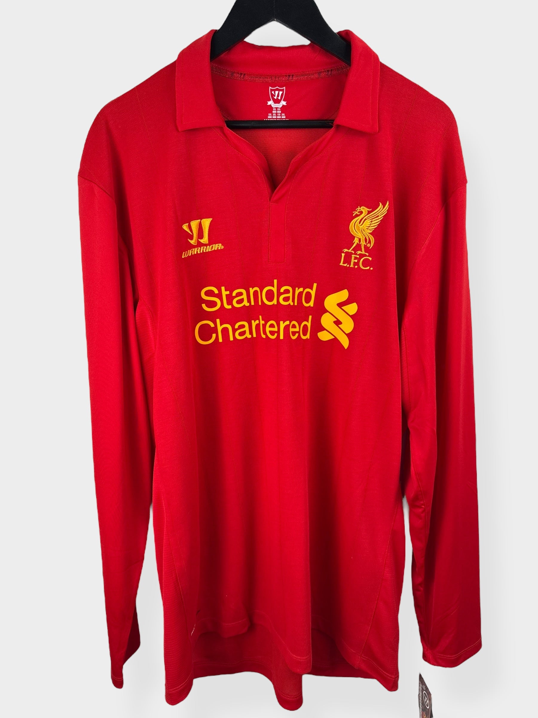 2012-13 LIVERPOOL HOME SHIRT LS GERRARD #8 XXL