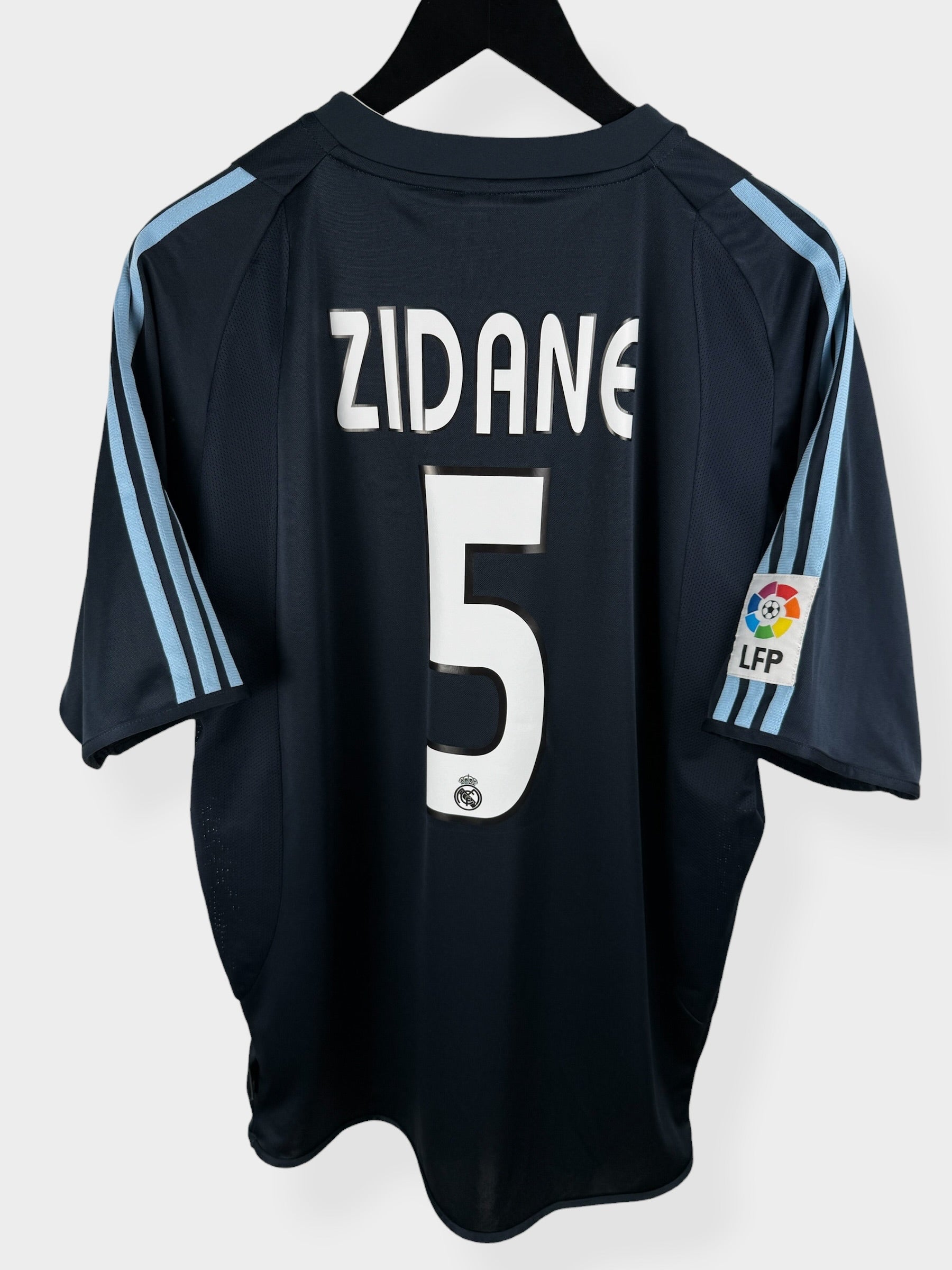 2003-04 REAL MADRID AWAY SHIRT ZIDANE #5 L