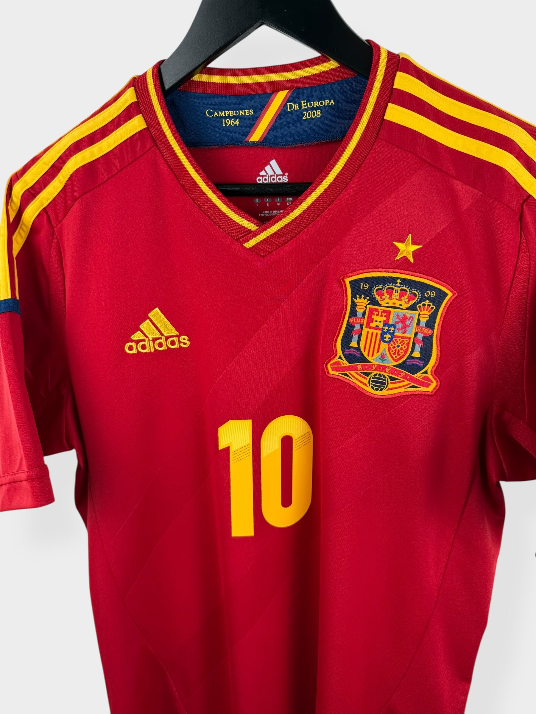 2011-12 SPAIN HOME SHIRT FABREGAS #10 S