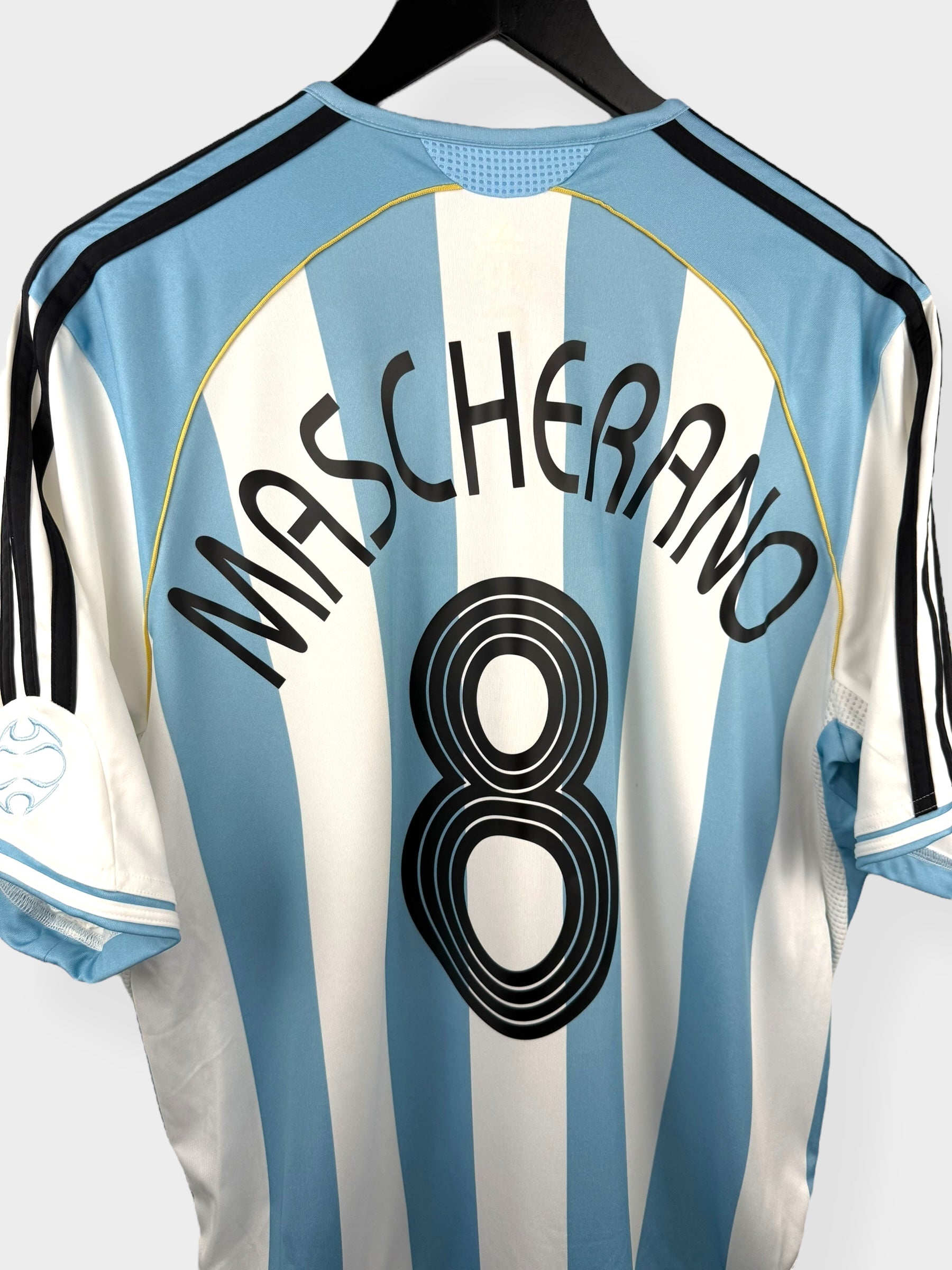 2006-07 ARGENTINA HOME SHIRT MASCHERANO #8 M