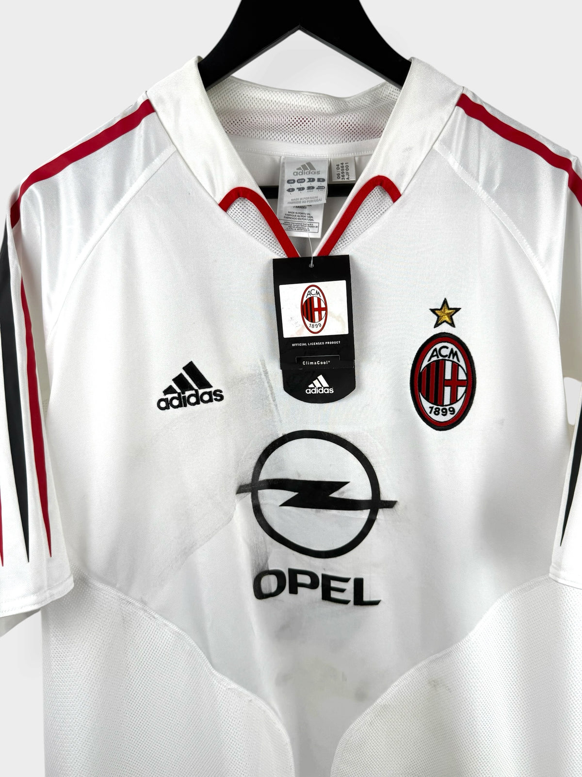 2004-05 AC MILAN AWAY SHIRT MALDINI #3 L - Authentic Football Club