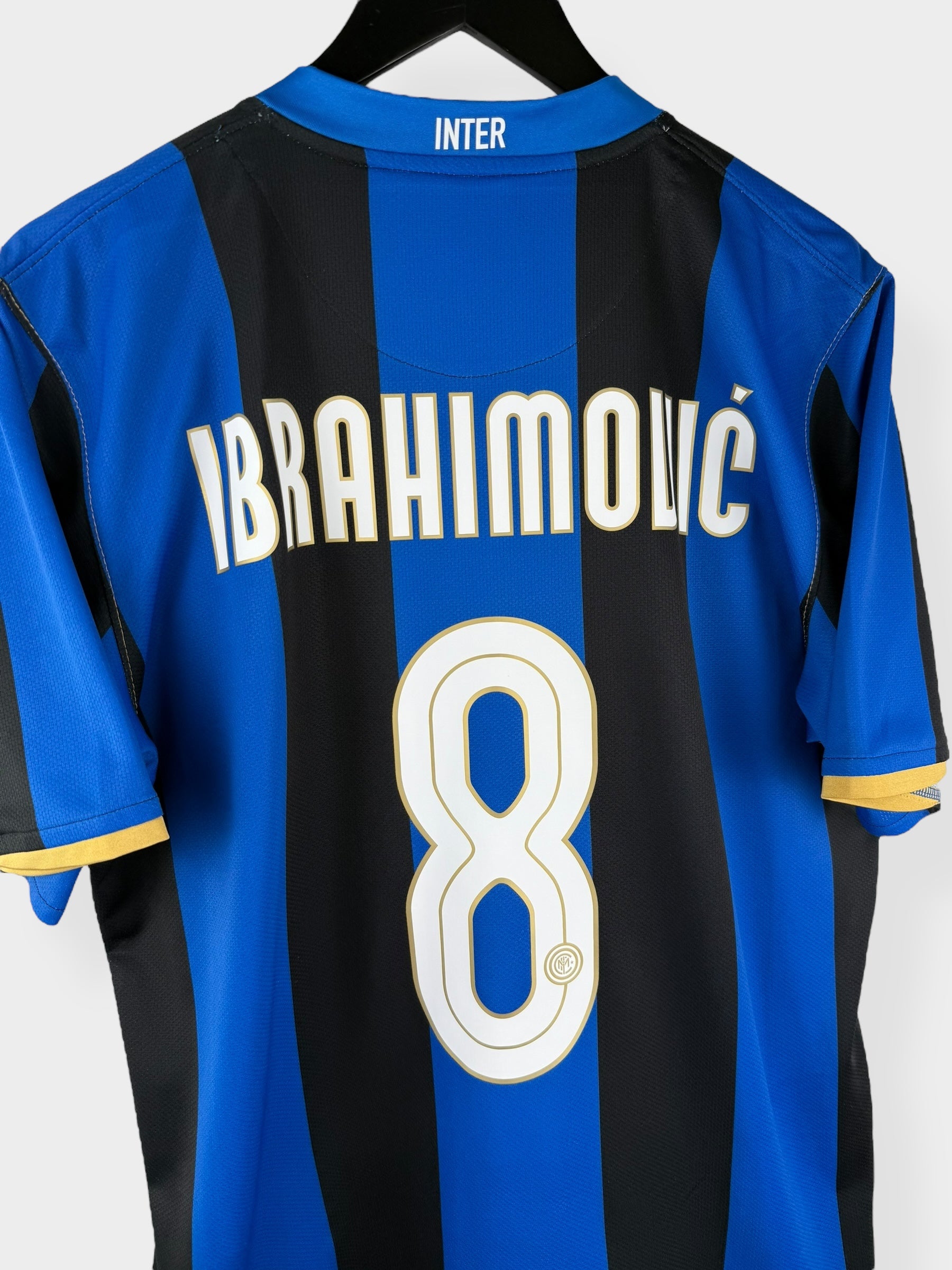 2008-09 INTER MILAN HOME SHIRT IBRAHIMOVIC #8 L