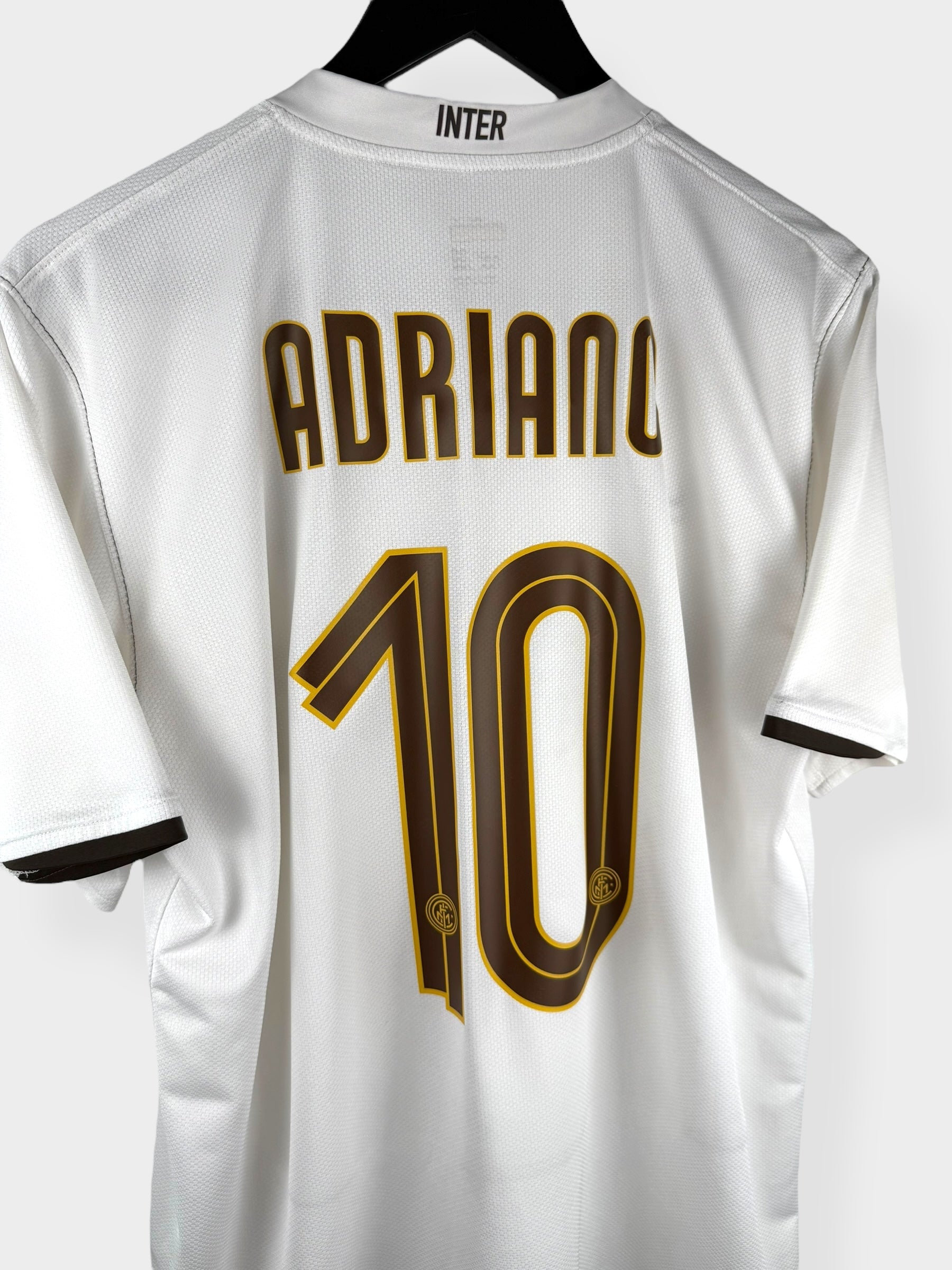 2008-09 INTER MILAN AWAY SHIRT ADRIANO #10 L