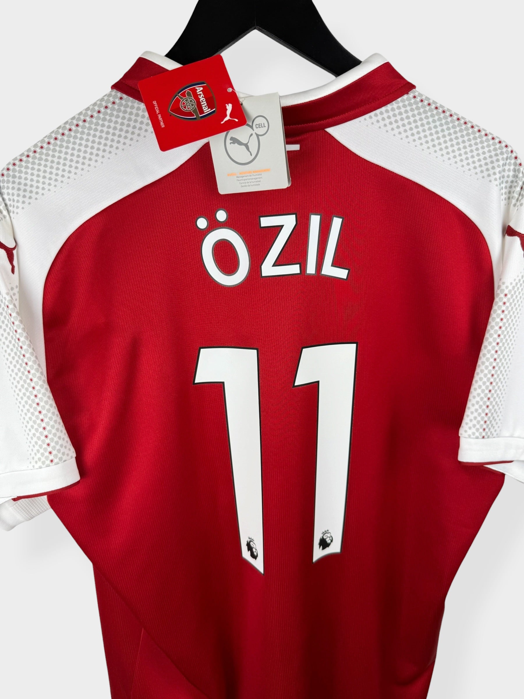 2017-18 ARSENAL HOME SHIRT OZIL #11 L
