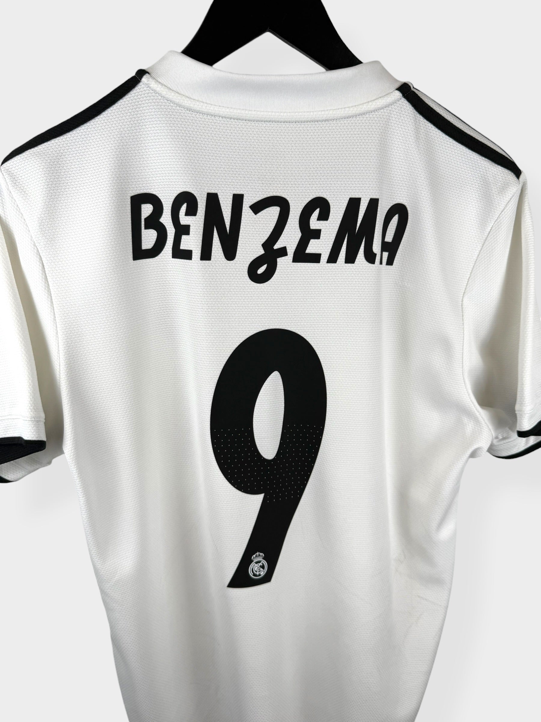 2018-19 REAL MADRID THUISSHIRT BENZEMA #9 M