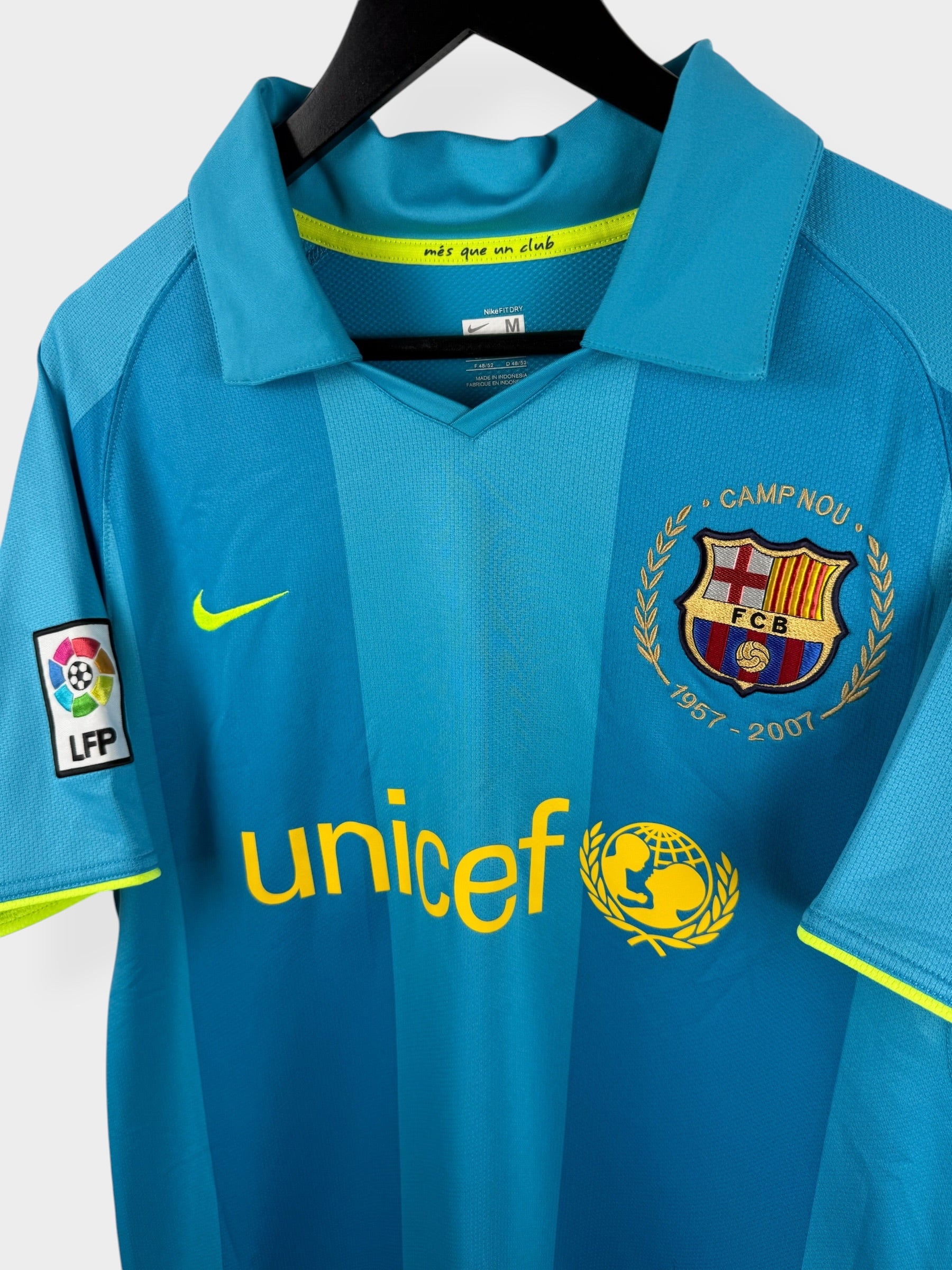 2007-08 BARCELONA AUSWÄRTSTRIKOT MESSI #19 M