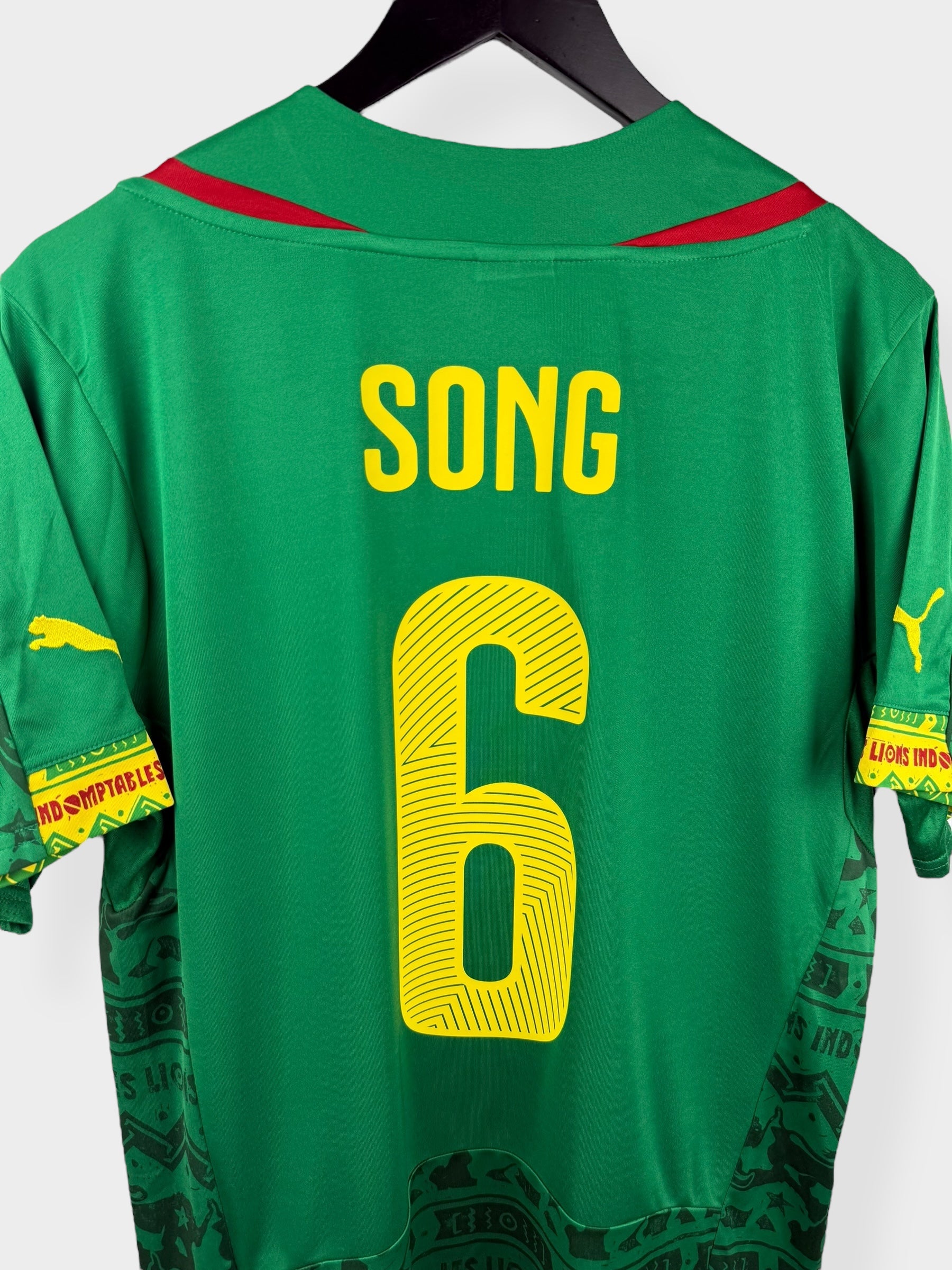 2014-16 KAMEROEN THUISSHIRT SONG #6 M