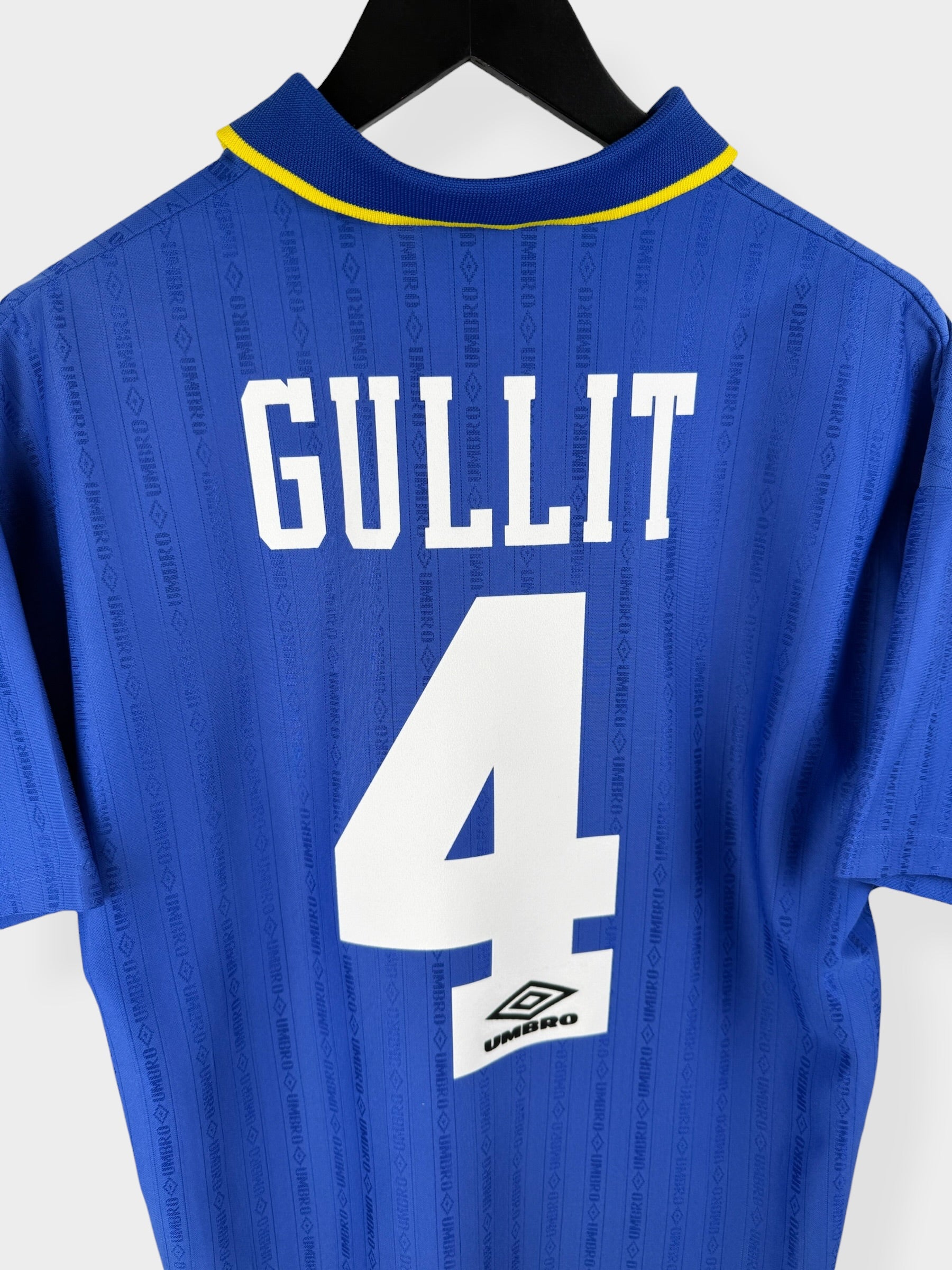 1995-97 CHELSEA HOME SHIRT GULLIT #4 M