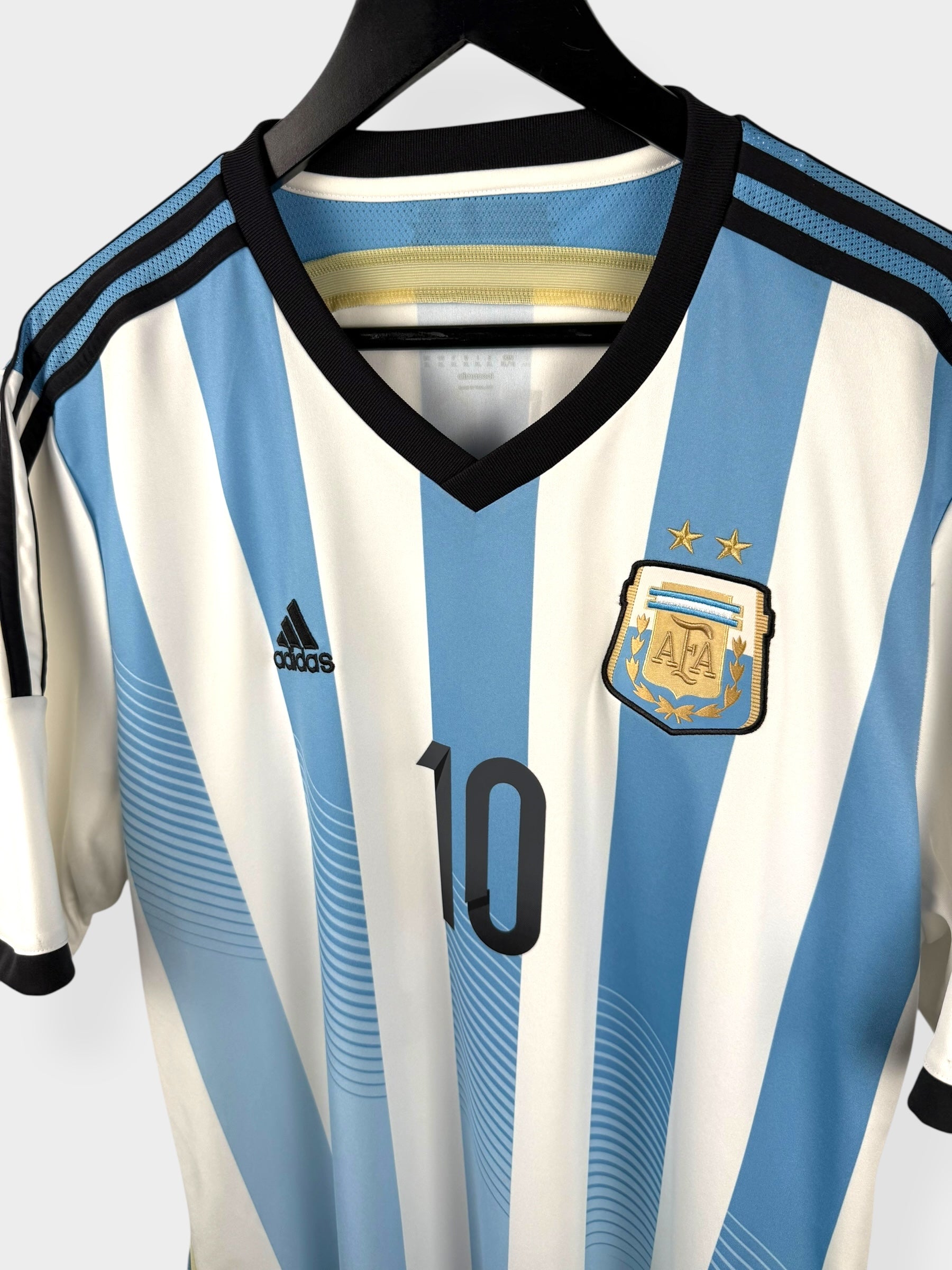 2013-15 ARGENTINA HOME SHIRT MESSI #10 XL - Authentic Football Club
