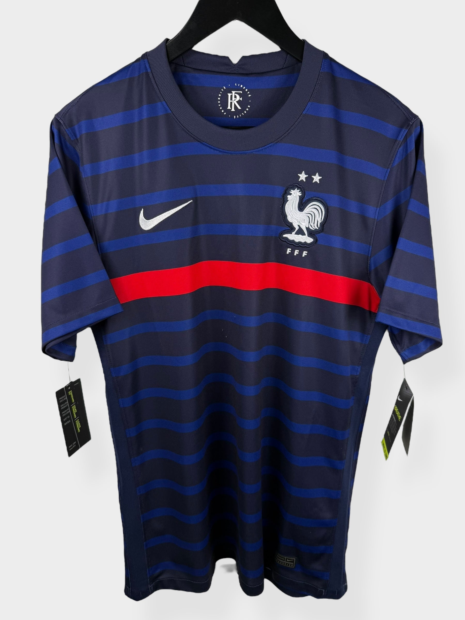 2020-21 FRANCE HOME SHIRT S - Authentic Football Club