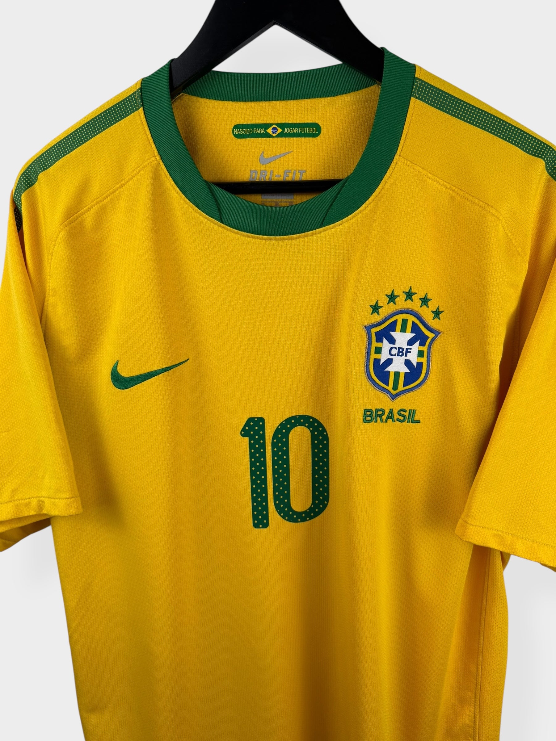 2010-11 BRASILIEN HEIMTRIKOT KAKA #10 XL