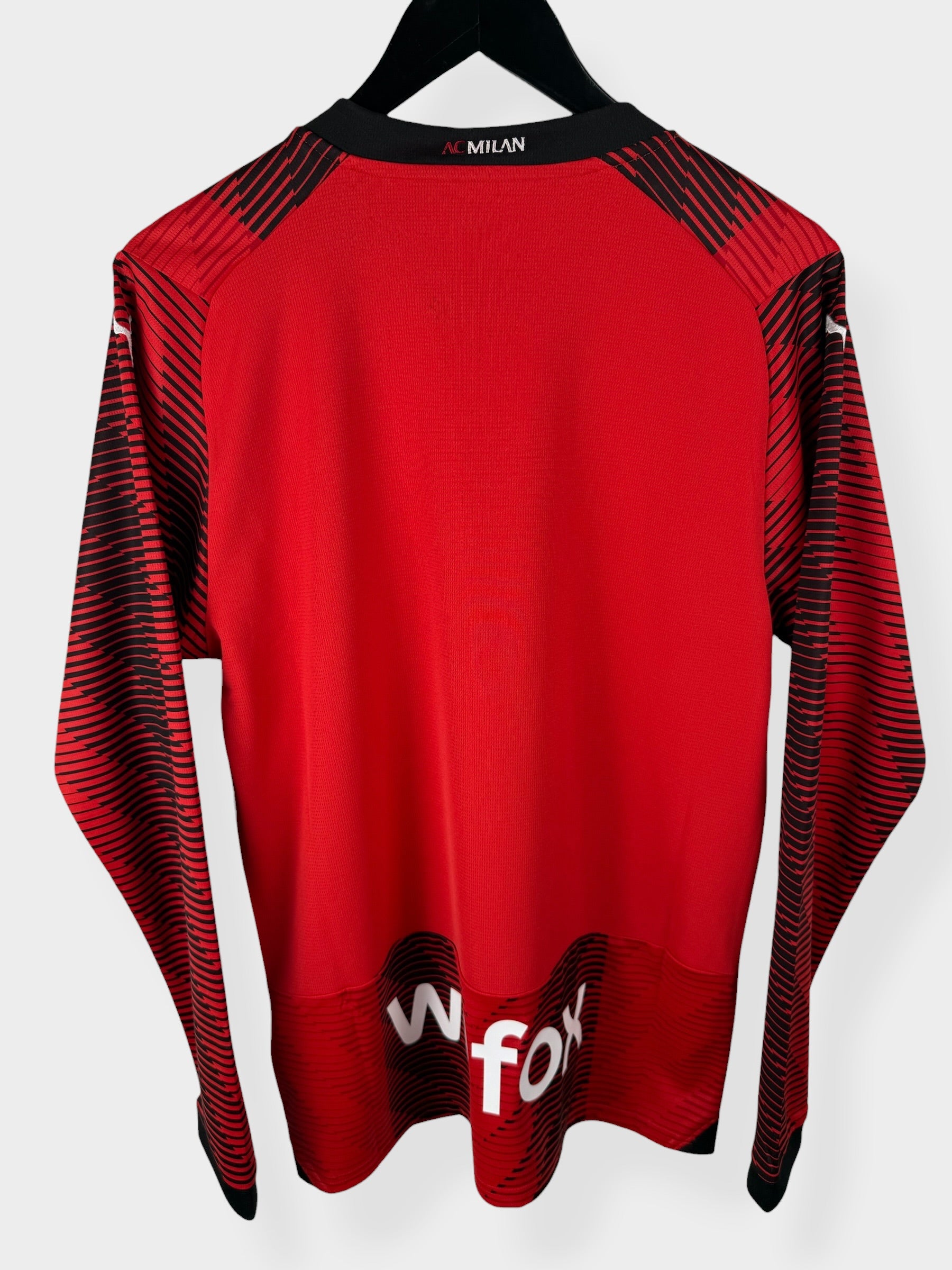 2023-24 AC MILAN THUISSHIRT SPELERUITGAVE LS M