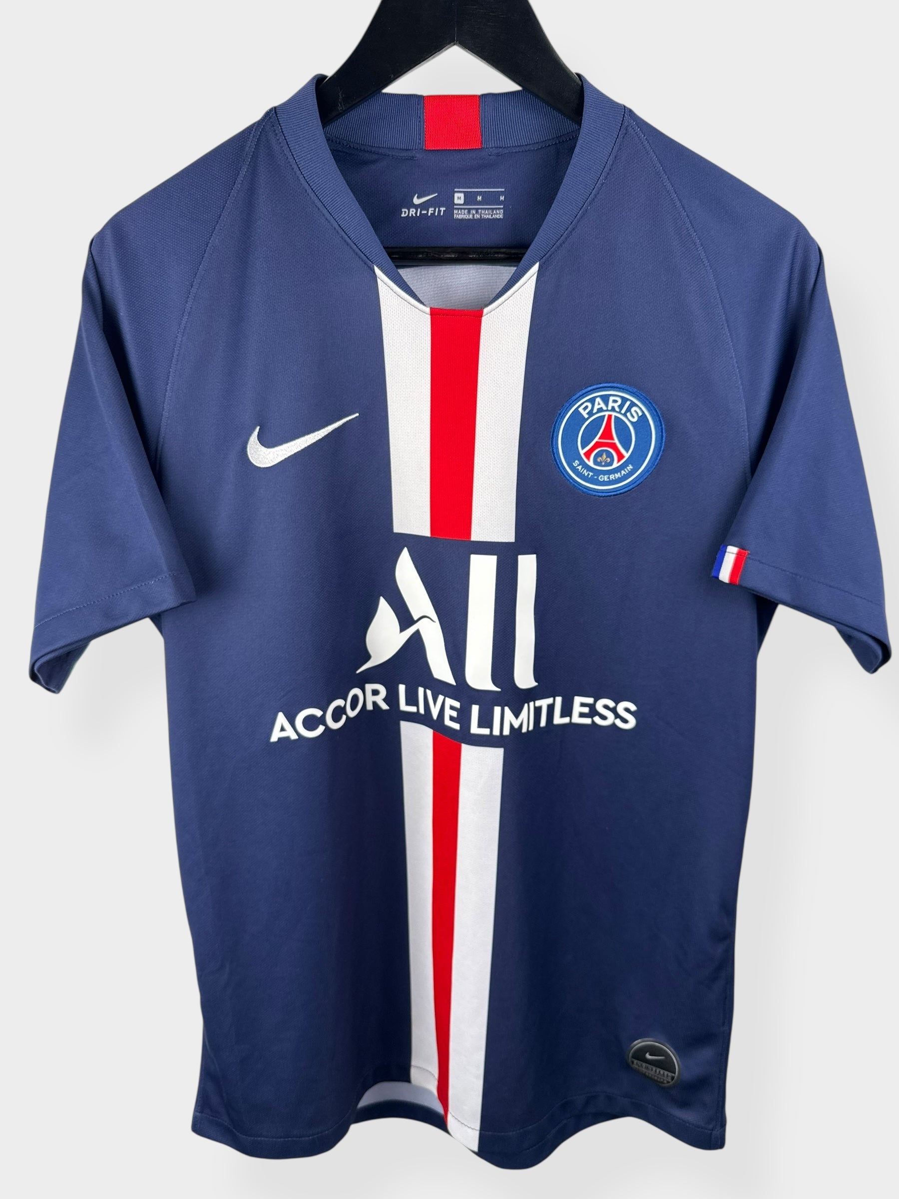 2019-20 PARIS SAINT-GERMAIN HOME SHIRT MBAPPE #7 M - Authentic Football Club