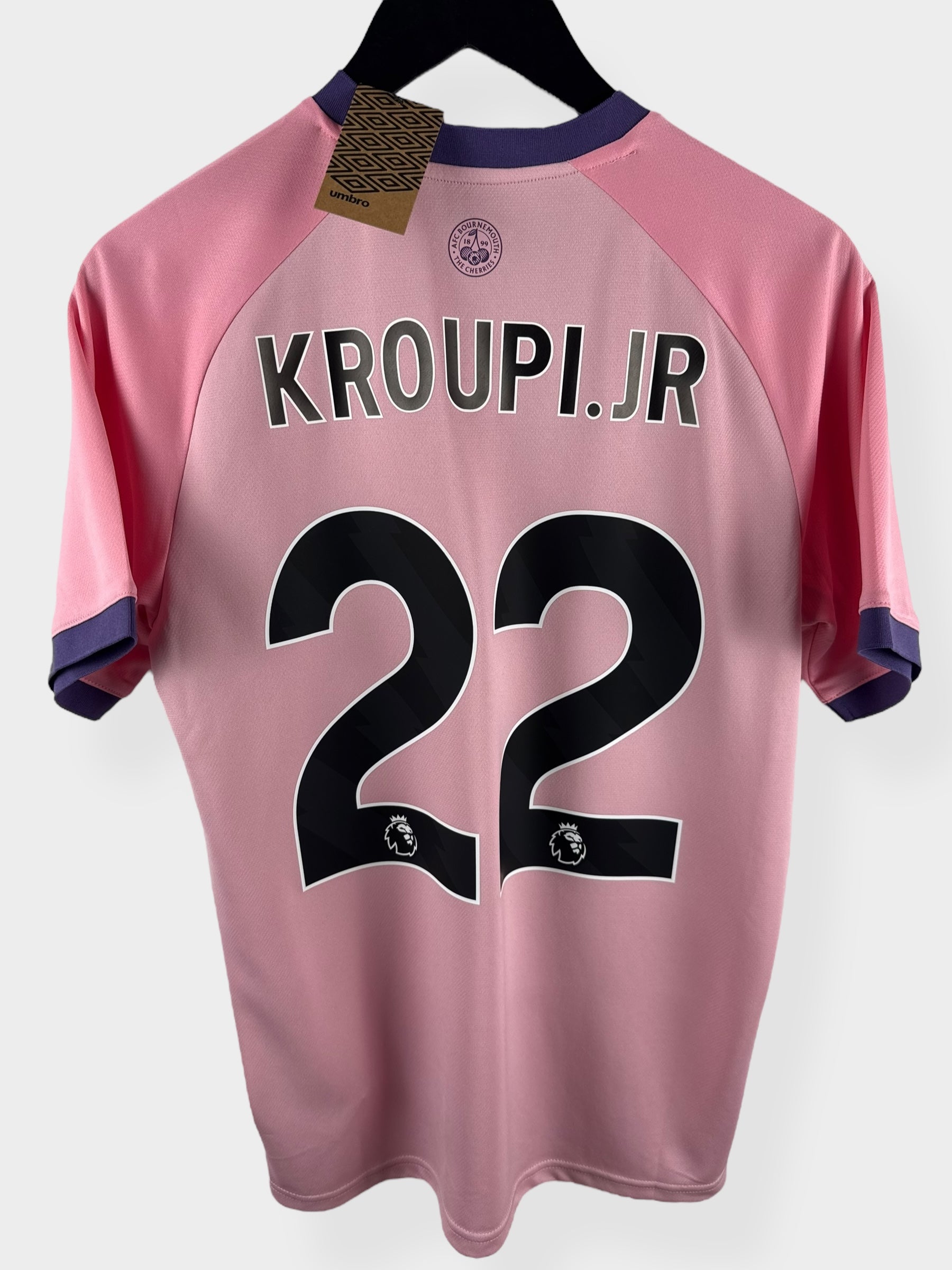 2025-26 BOURNEMOUTH THIRD SHIRT KROUPI JR #22 S