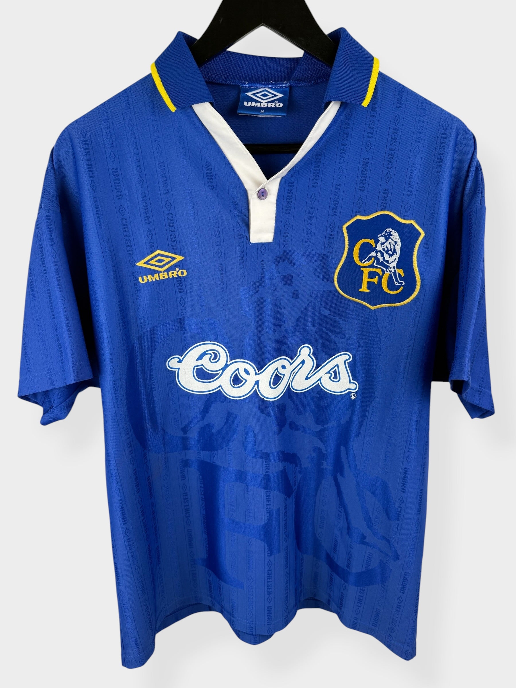 1995-97 CHELSEA HOME SHIRT GULLIT #4 M