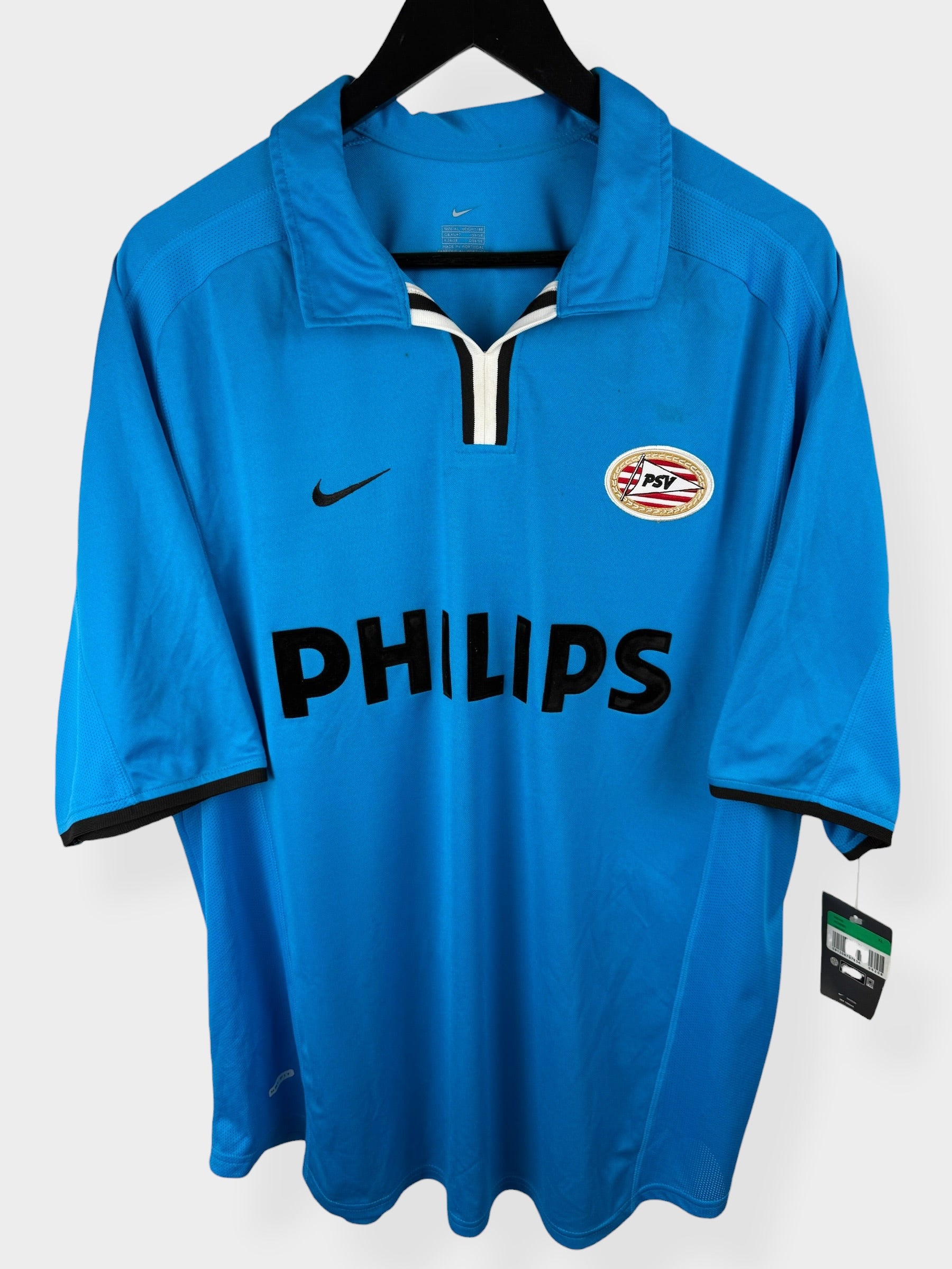 MAILLOT EXTÉRIEUR PSV 2001-02 KEZMAN #9 XL