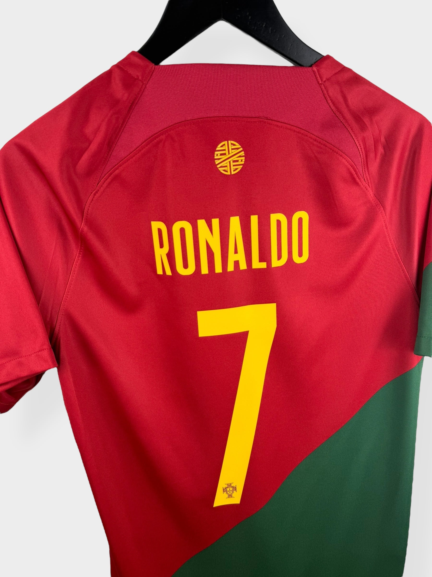 2022-23 PORTUGAL HOME SHIRT RONALDO #7 S - Authentic Football Club