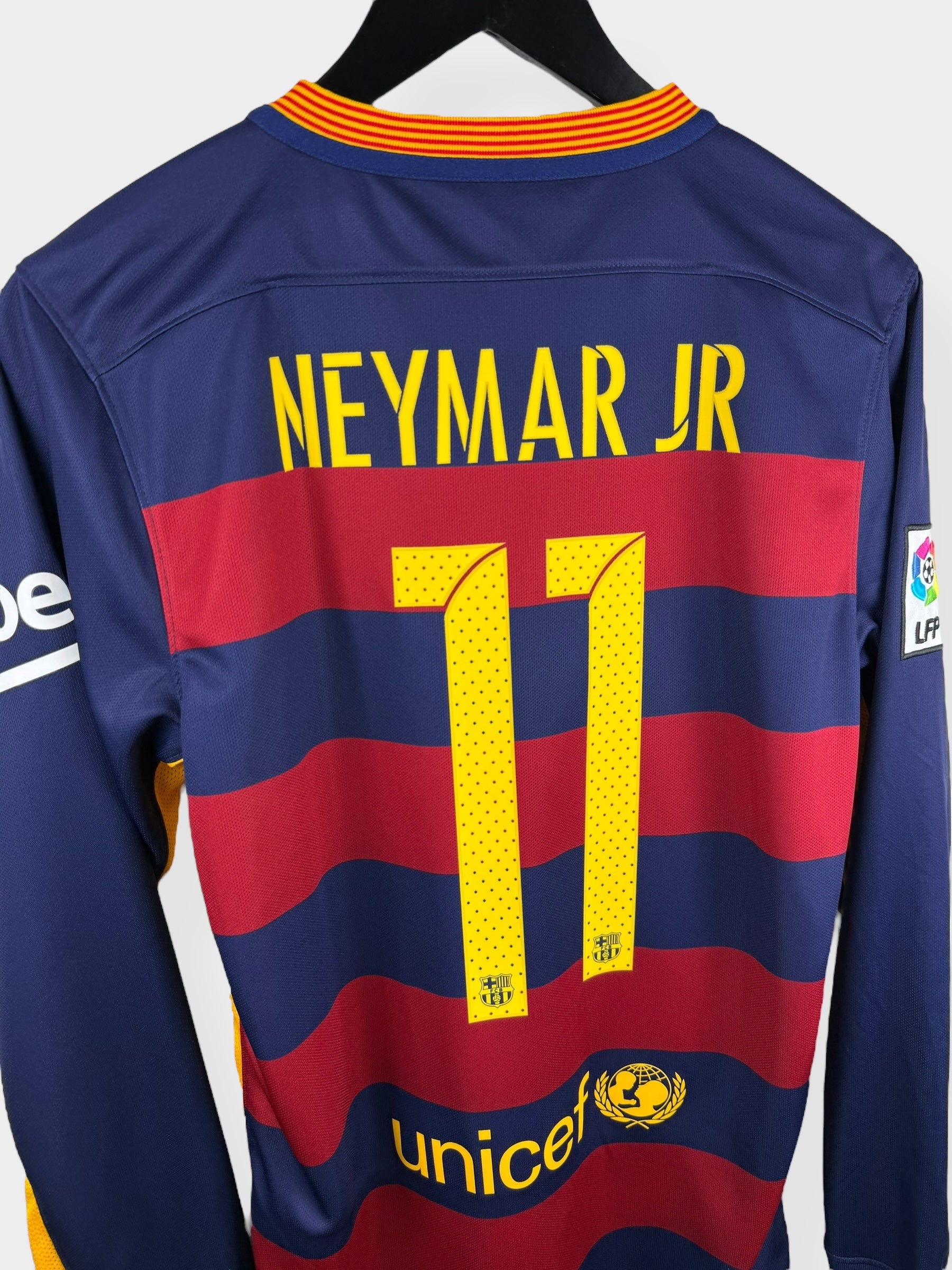 2015-16 HOME SHIRT BARCELONA NEYMAR JR #11 S LS