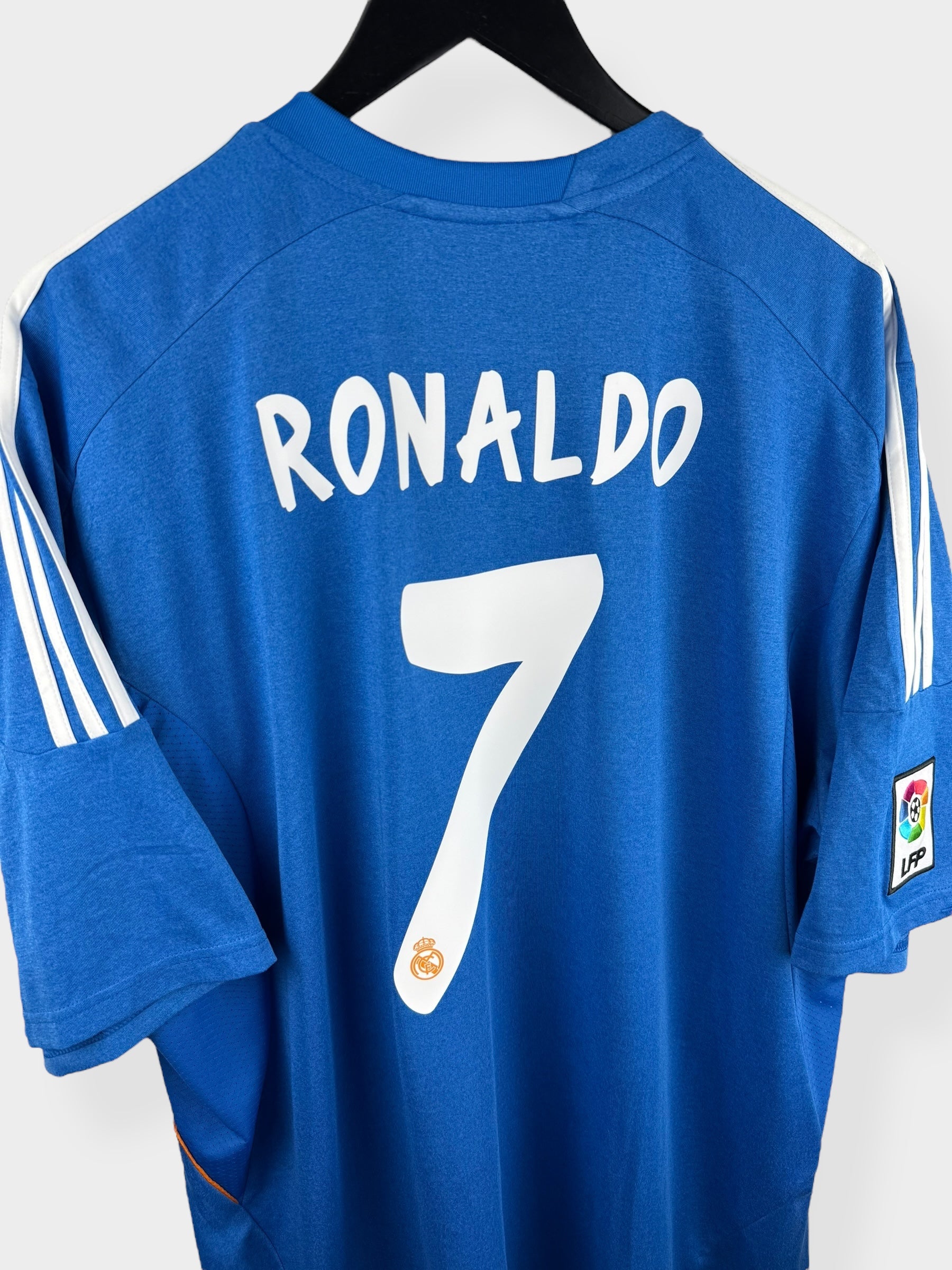2013-14 REAL MADRID AWAY SHIRT RONALDO #7 XXL - Authentic Football Club