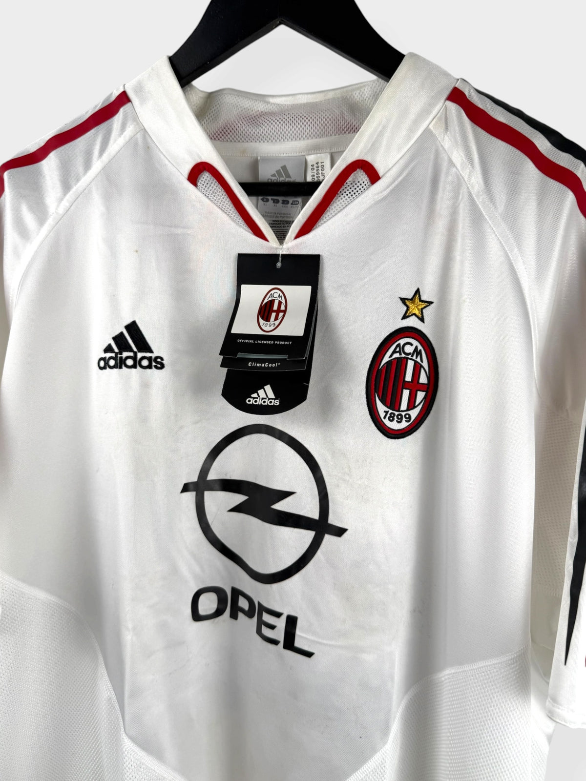 2004-05 AC MILAN AWAY SHIRT KAKA #22 XL - Authentic Football Club
