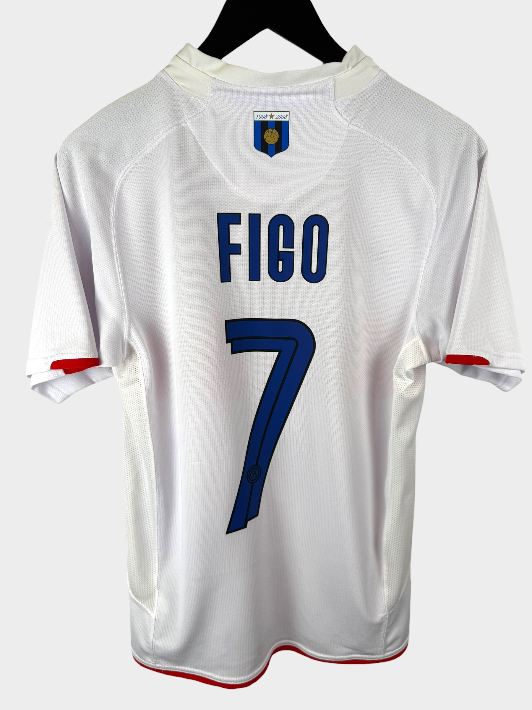 2007-08 INTER MILAN AWAY SHIRT FIGO #7 S
