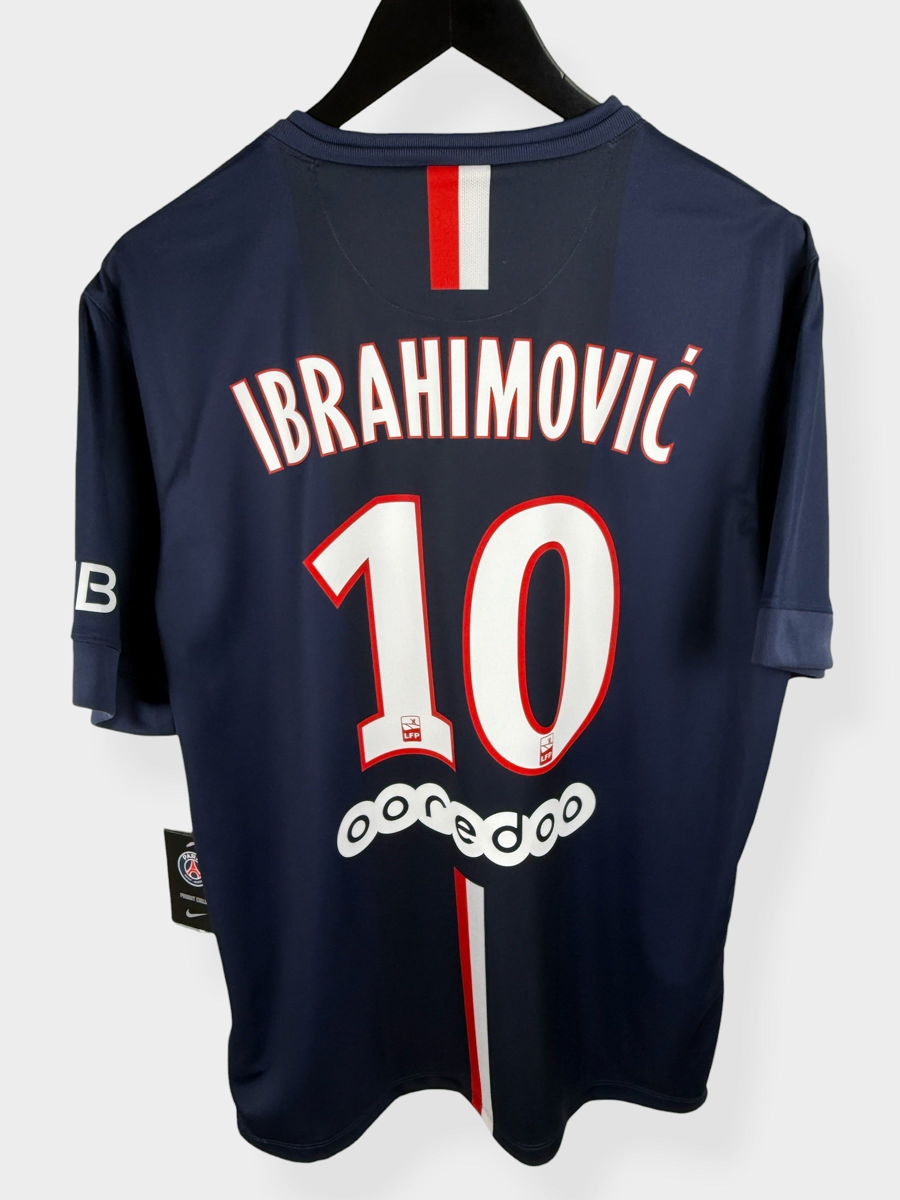 MAILLOT DOMICILE PARIS SAINT-GERMAIN 2014-15 IBRAHIMOVIC #10 L
