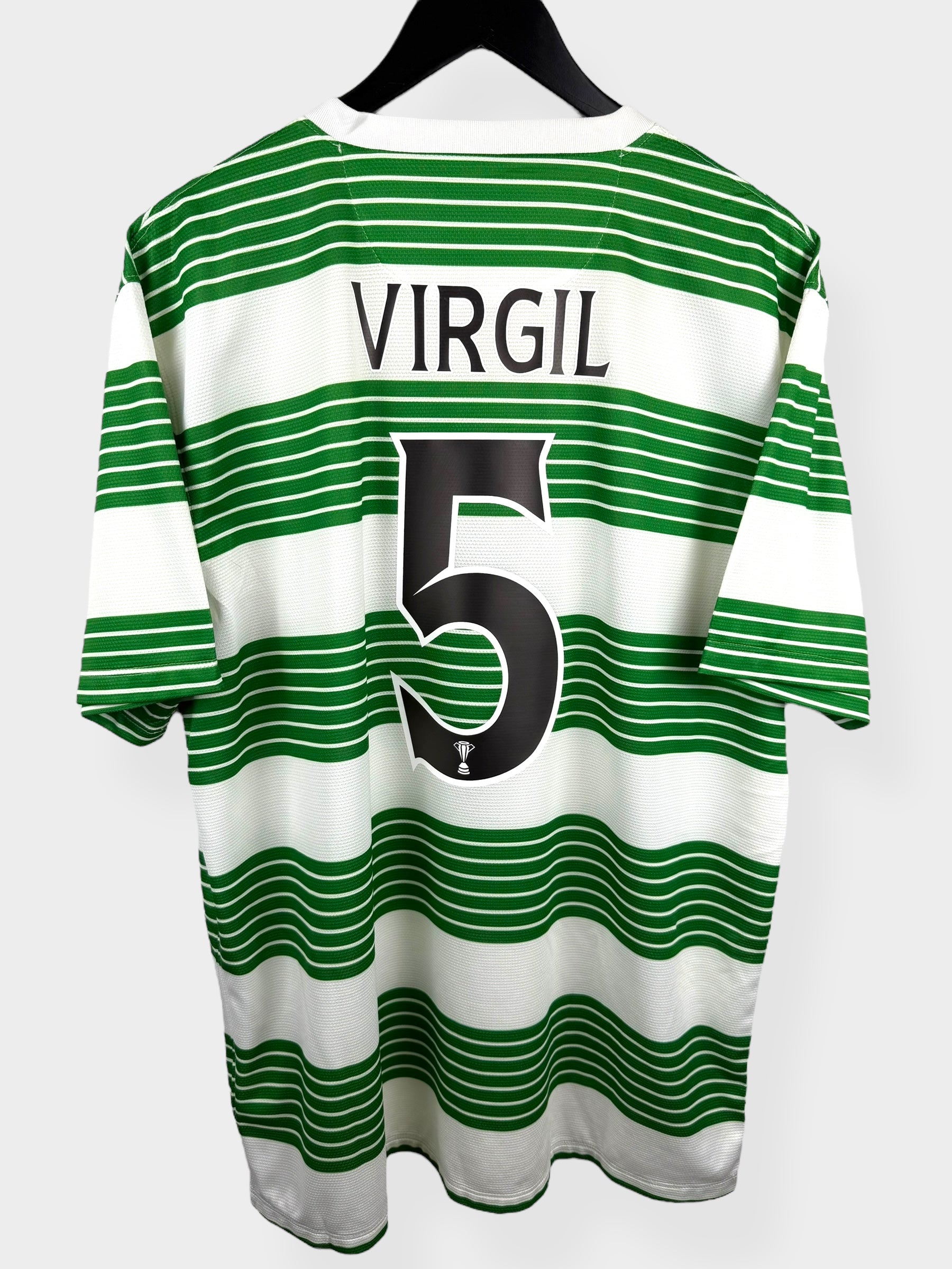 2013-15 CELTIC HOME SHIRT VIRGIL #4 XL