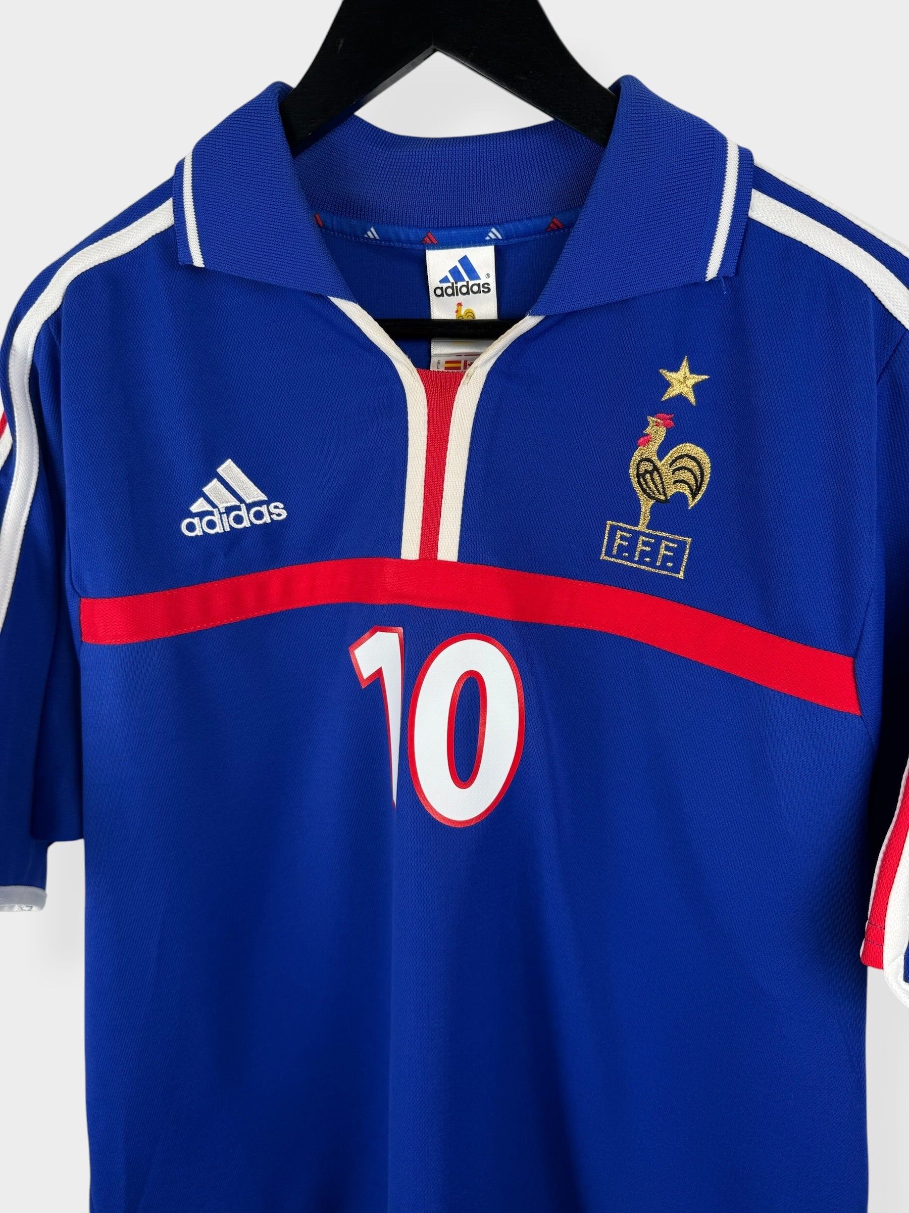 MAILLOT DOMICILE FRANCE 2000-02 ZIDANE #10 L