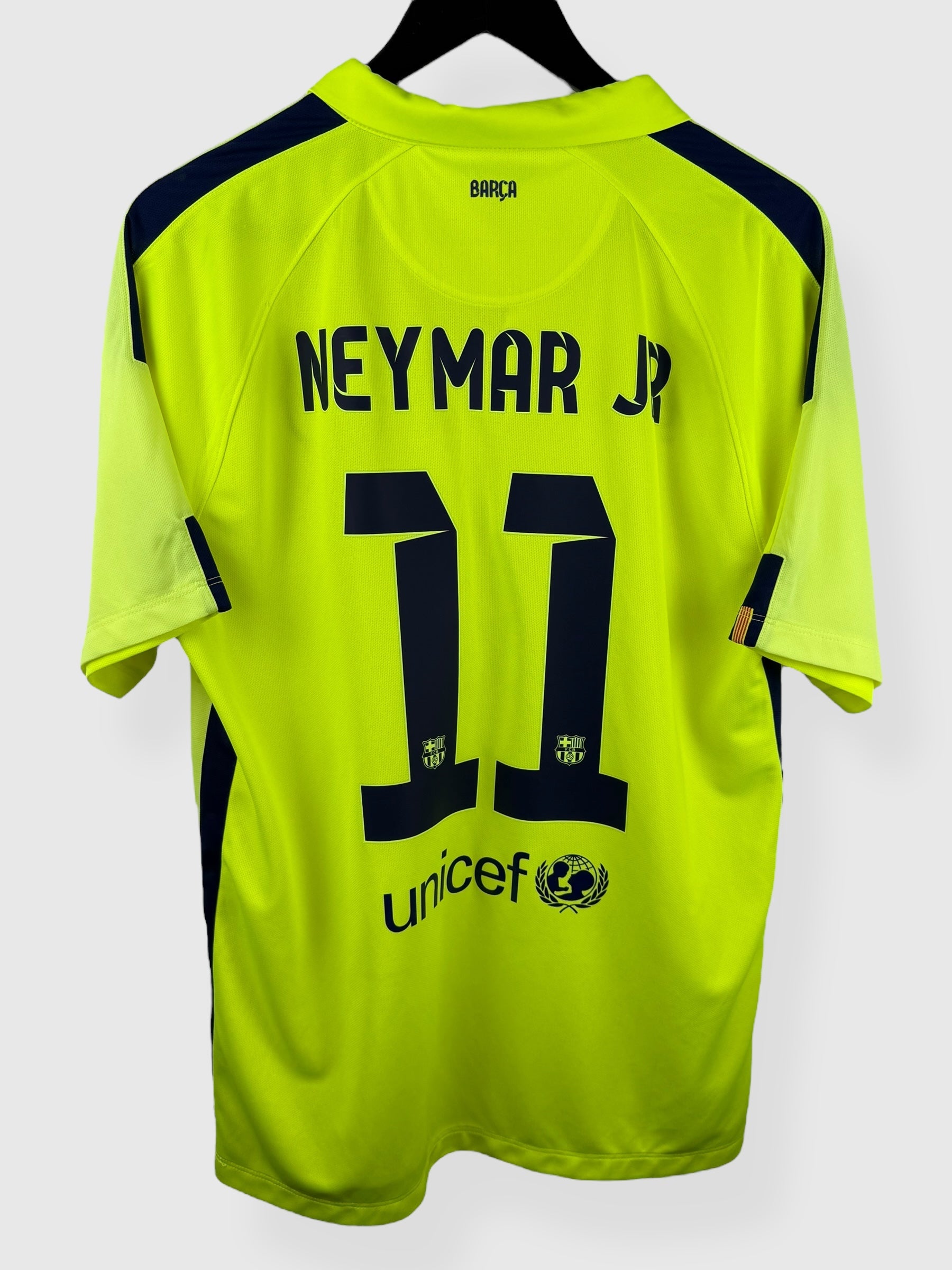 2014-15 BARCELONA DRITTES TRIKOT NEYMAR JR #11 L