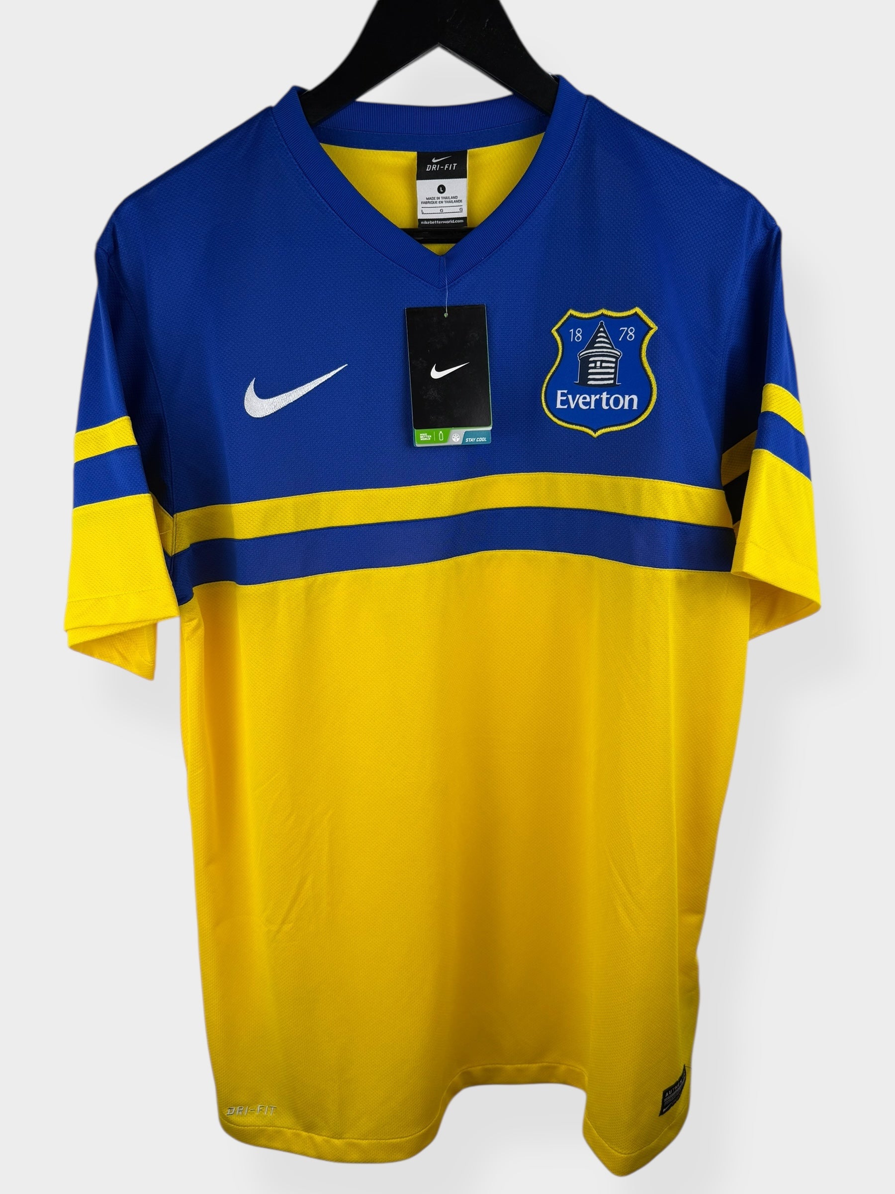 2013-14 EVERTON AWAY SHIRT L