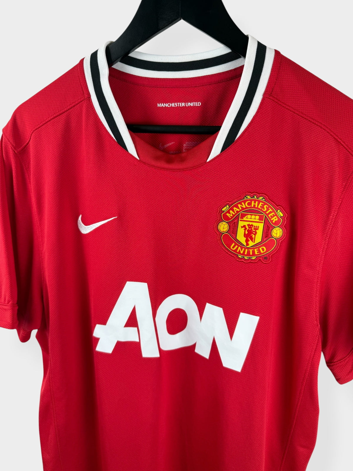 2011-12 MANCHESTER UNITED HOME SHIRT L - Authentic Football Club