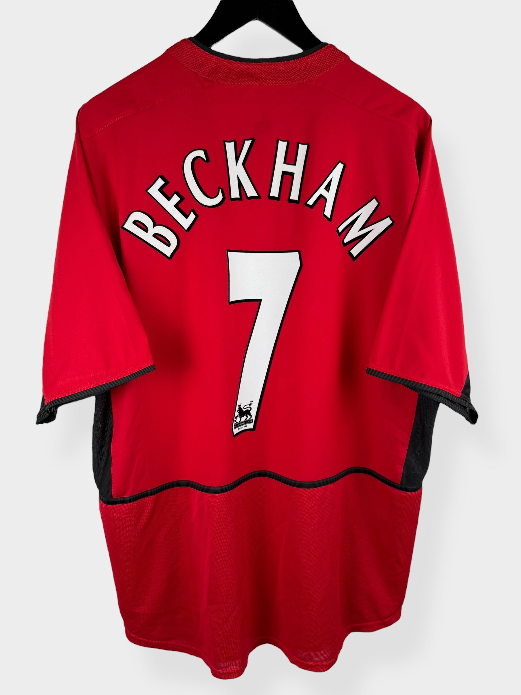 2002-04 MANCHESTER UNITED THUISSHIRT BECKHAM #7 XL