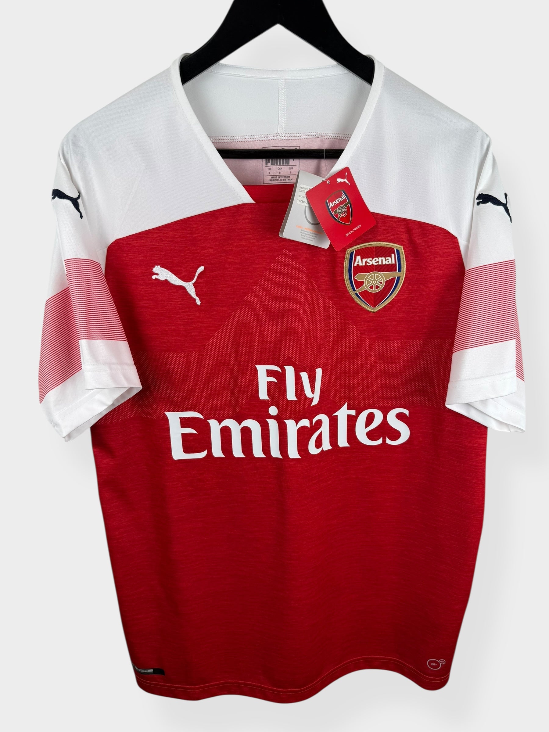 2018-19 ARSENAL HOME SHIRT DAVID LUIZ #23 L - Authentic Football Club