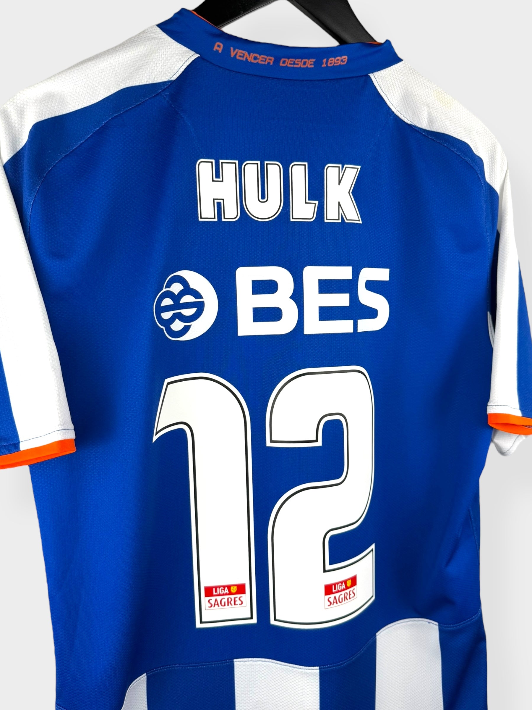 2008-09 PORTO HOME SHIRT HULK #12 M