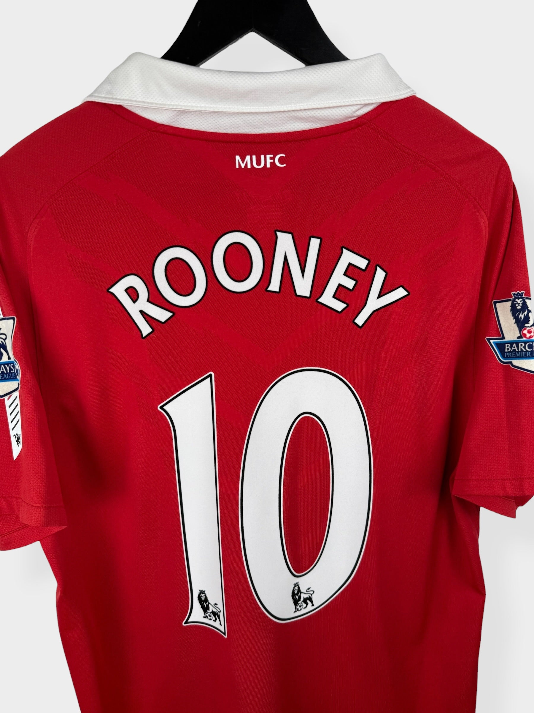 MAILLOT DOMICILE MANCHESTER UNITED 2010-11 ROONEY #10 L
