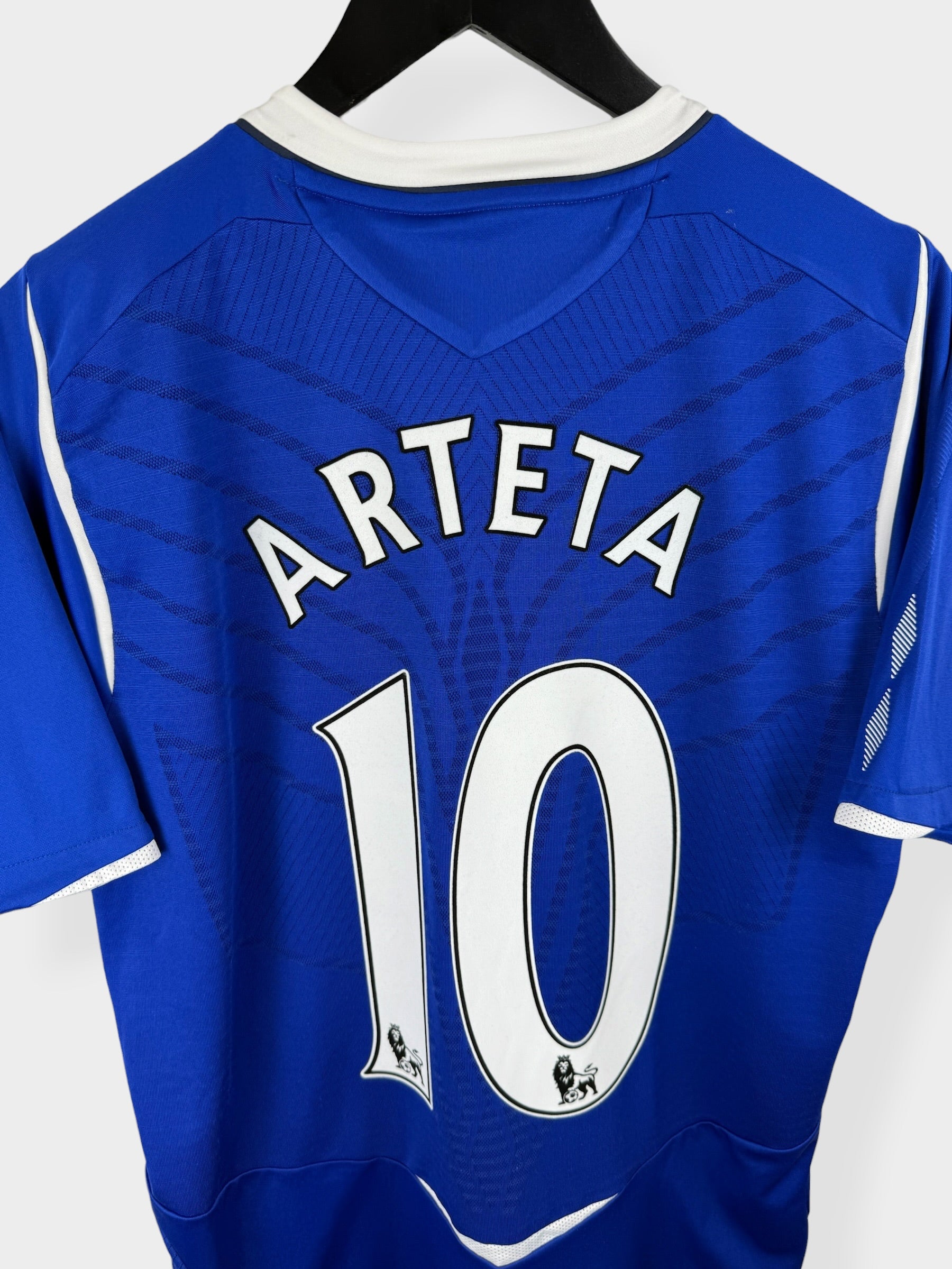 2008-09 EVERTON HOME SHIRT ARTETA #10 M