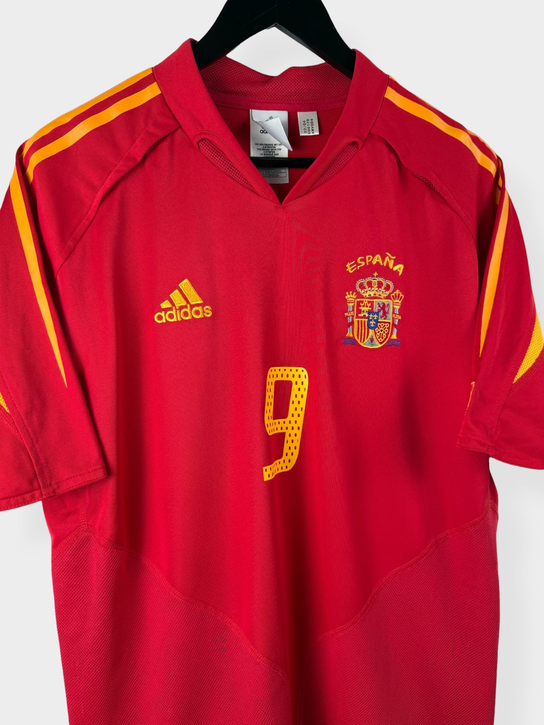 2004-06 SPAIN HOME SHIRT TORRES #9 M