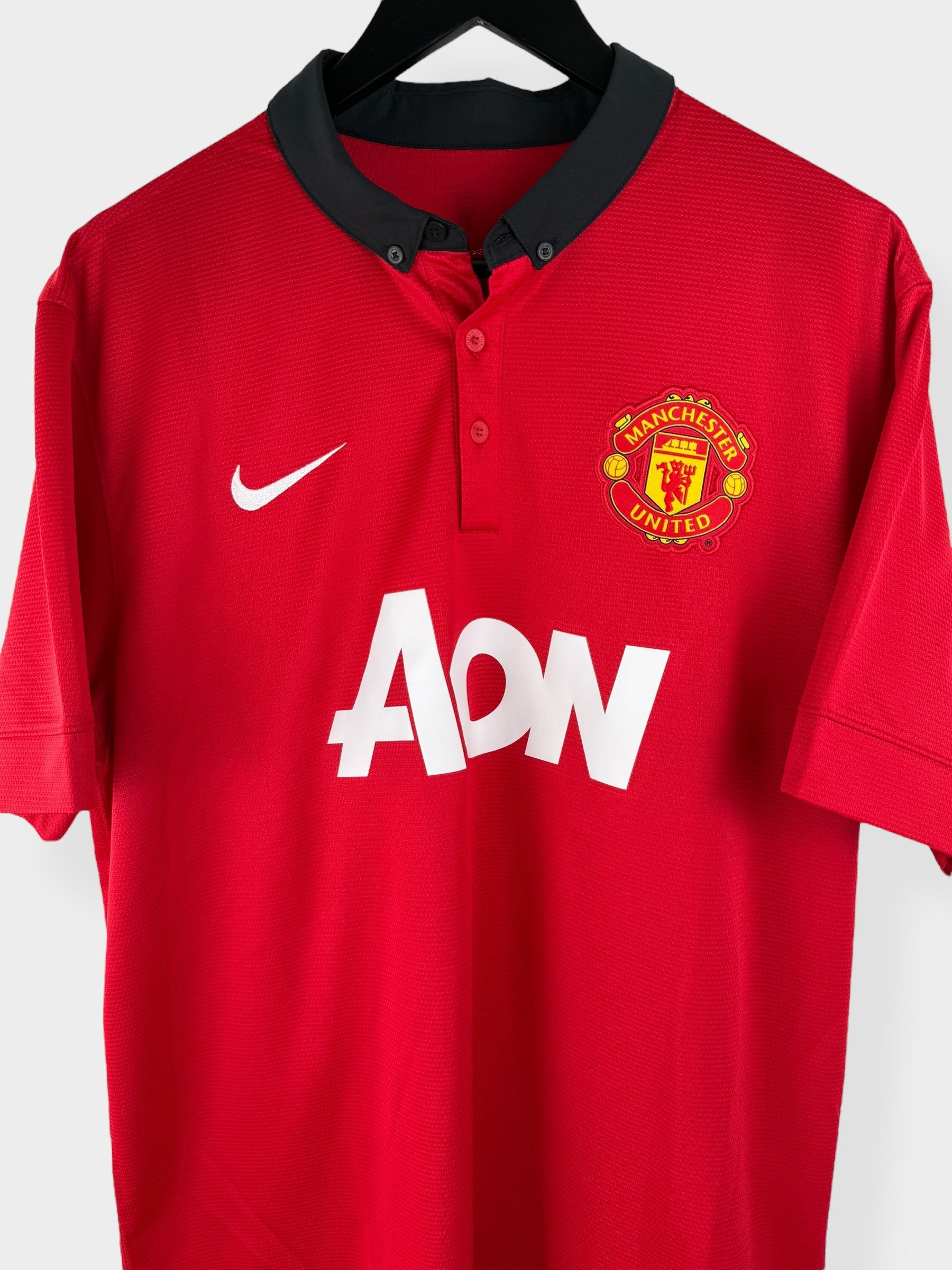 2013-14 MANCHESTER UNITED HOME SHIRT CHICHARITO #14 XL